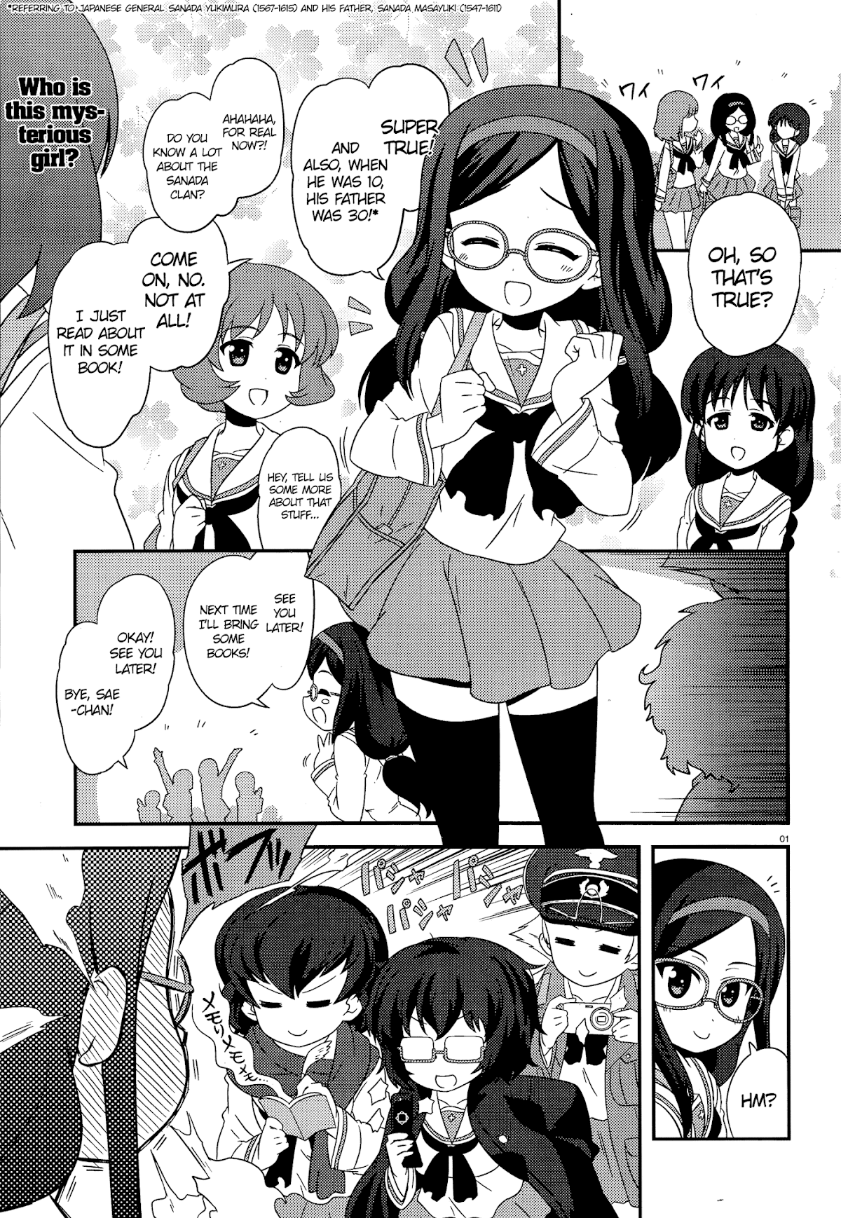 Girls & Panzer - Motto Love Love Sakusen desu! Chapter 41 page 1 - Chapter 41: It's the daily life of a history buff girl!