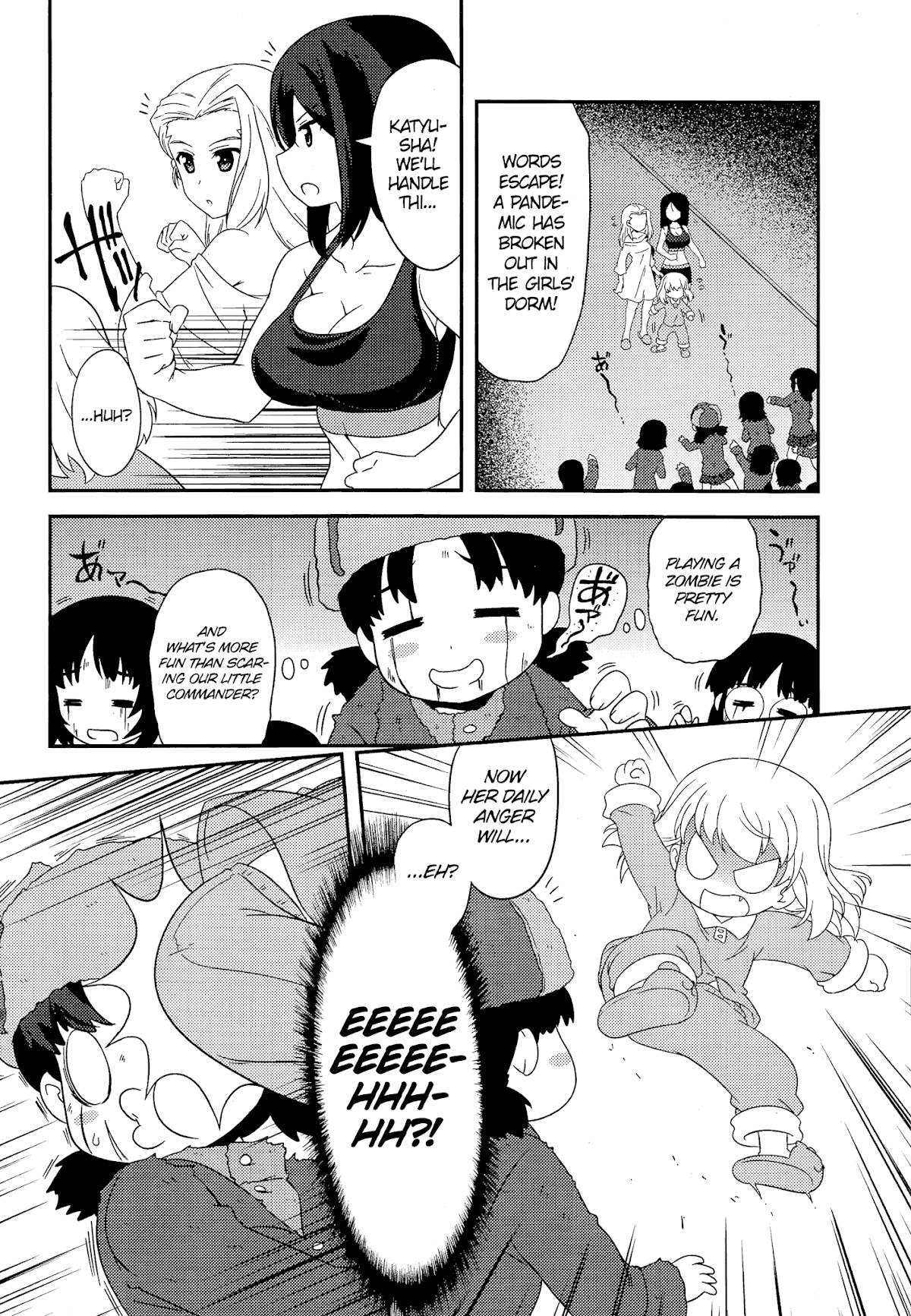 Girls & Panzer - Motto Love Love Sakusen desu! Chapter 42 page 14 - Chapter 42: Katyusha of the Dead