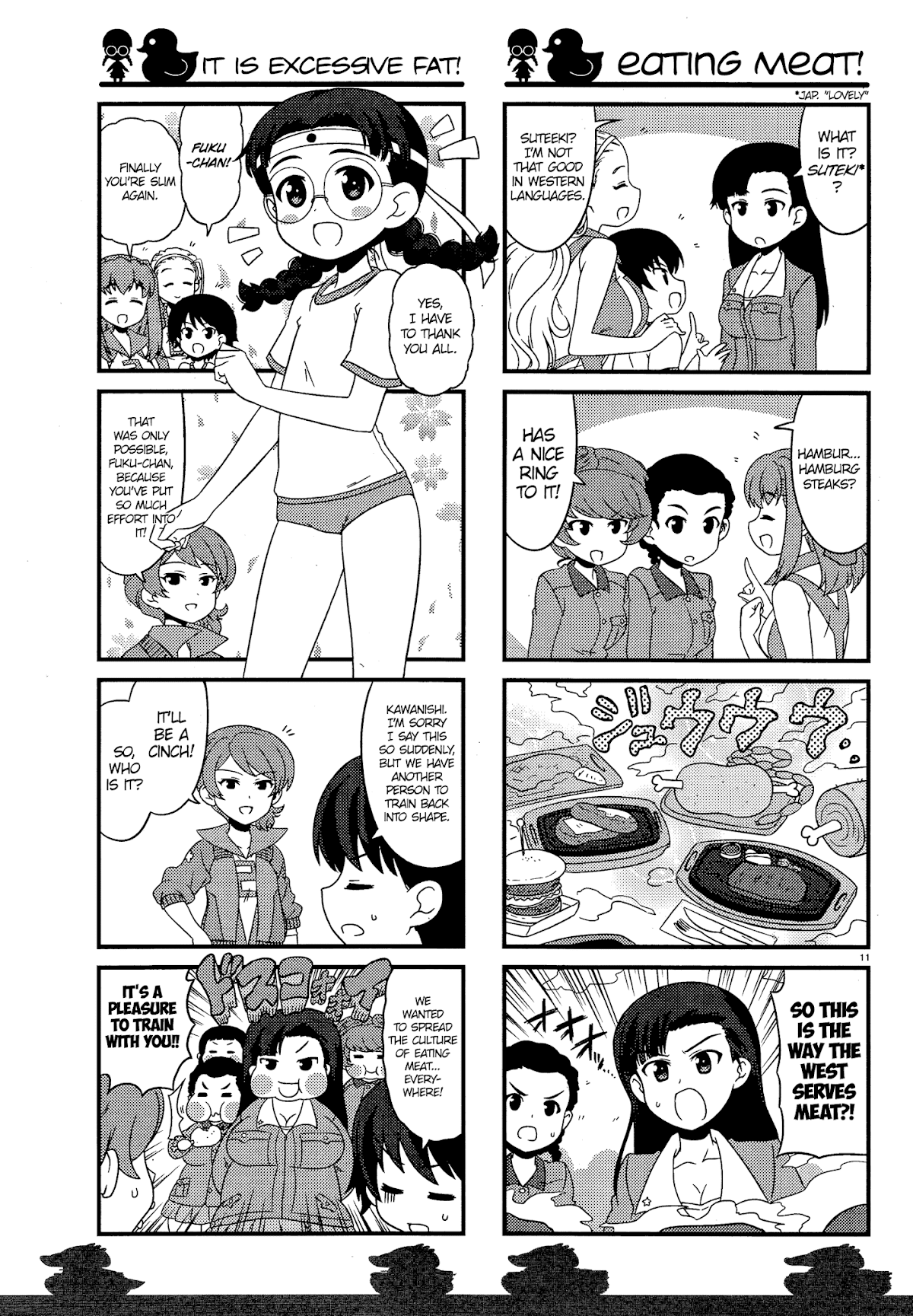 Girls & Panzer - Motto Love Love Sakusen desu! Chapter 43 page 11 - Chapter 43: We welcome you to Chihatan!