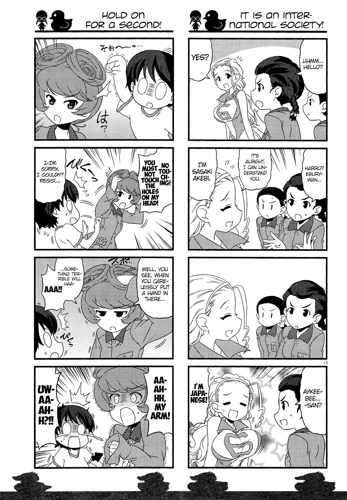 Girls & Panzer - Motto Love Love Sakusen desu! Chapter 43 page 13 - Chapter 43: We welcome you to Chihatan!