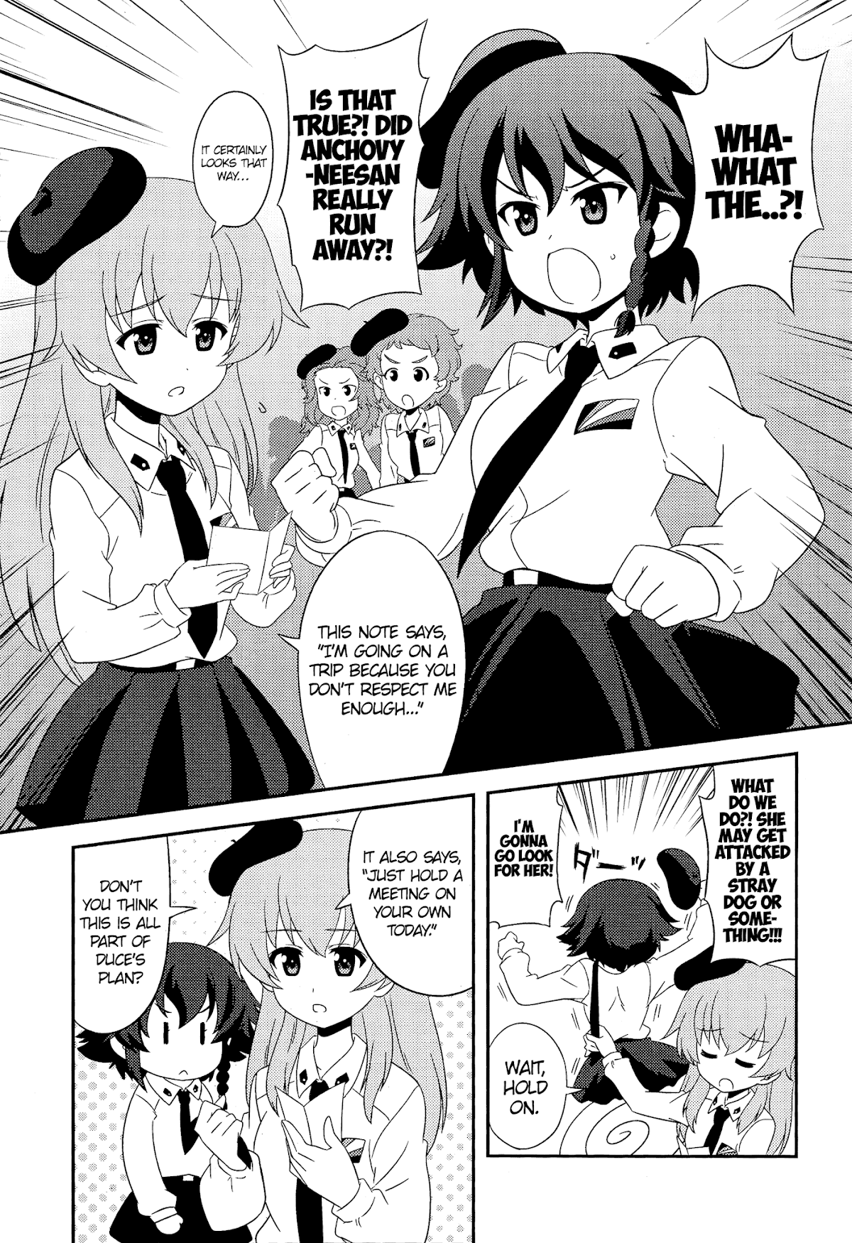 Girls & Panzer - Motto Love Love Sakusen desu! Chapter 44 page 3 - Chapter 44: It's the Melancholy of Chiyomi Anzai