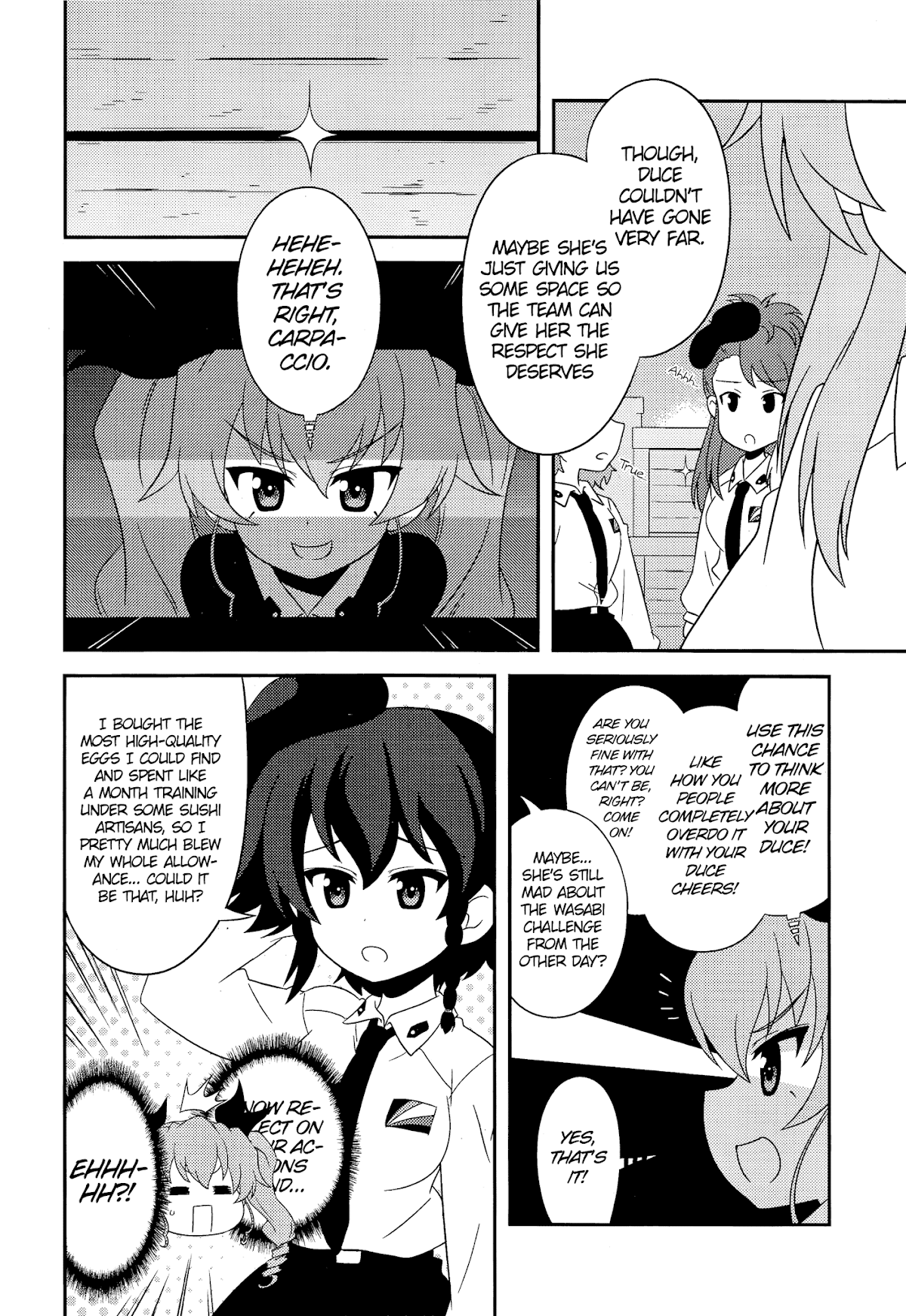 Girls & Panzer - Motto Love Love Sakusen desu! Chapter 44 page 4 - Chapter 44: It's the Melancholy of Chiyomi Anzai