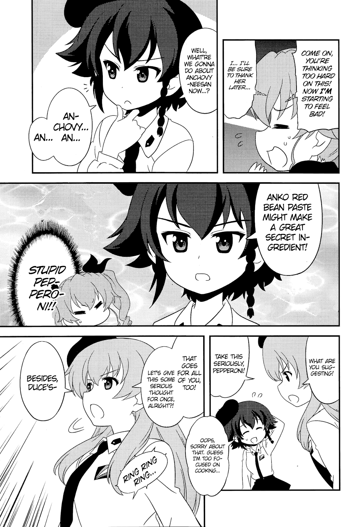 Girls & Panzer - Motto Love Love Sakusen desu! Chapter 44 page 5 - Chapter 44: It's the Melancholy of Chiyomi Anzai