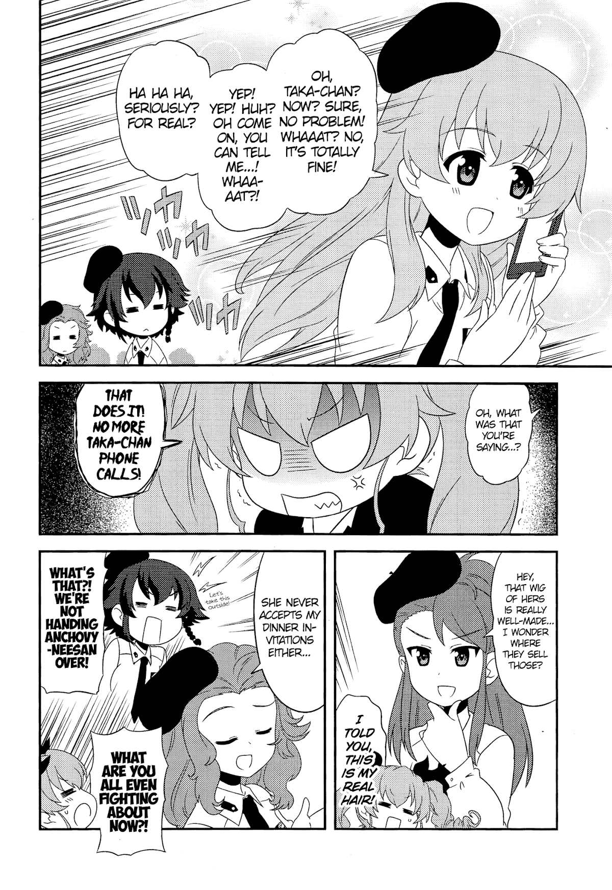 Girls & Panzer - Motto Love Love Sakusen desu! Chapter 44 page 6 - Chapter 44: It's the Melancholy of Chiyomi Anzai