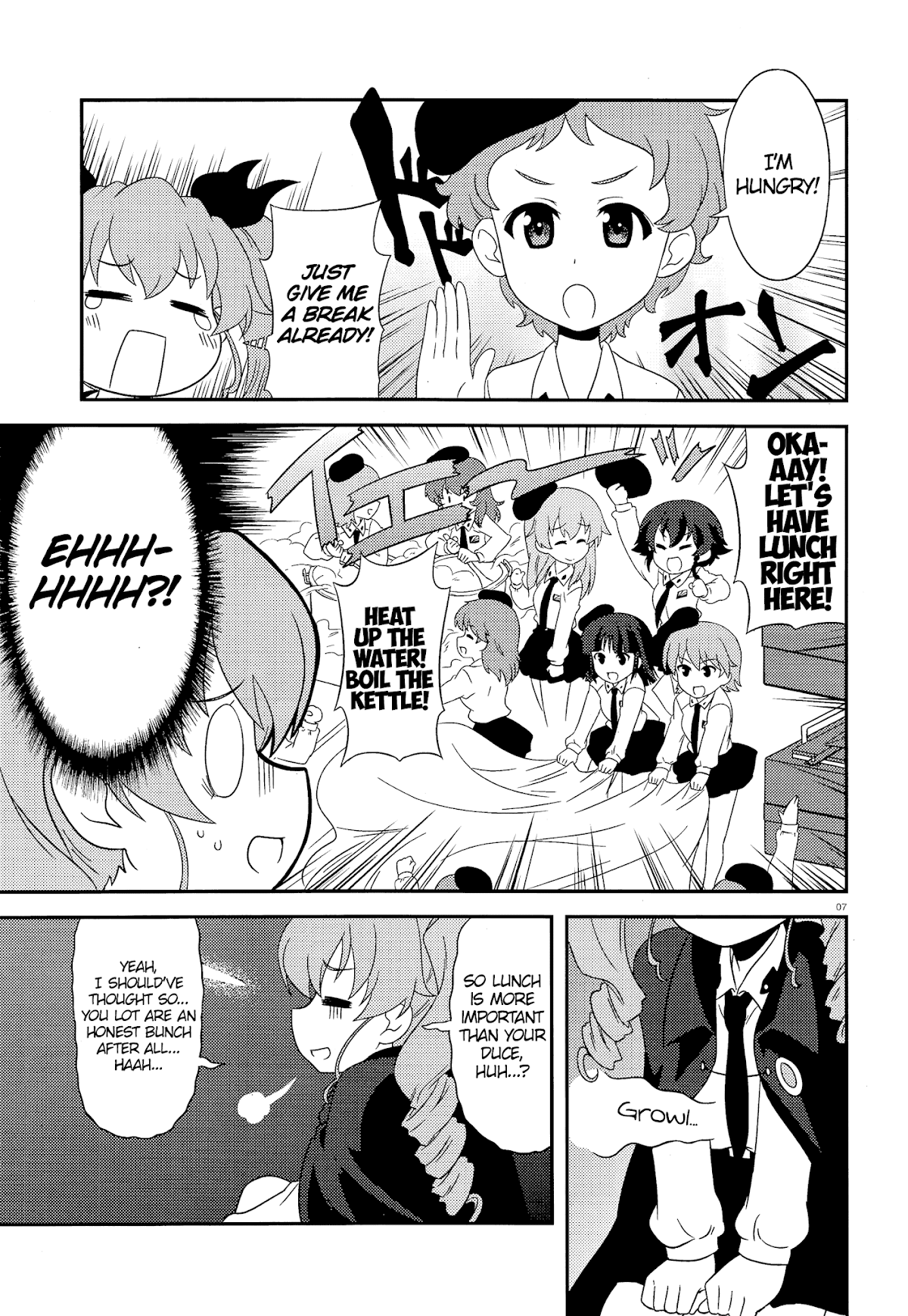 Girls & Panzer - Motto Love Love Sakusen desu! Chapter 44 page 7 - Chapter 44: It's the Melancholy of Chiyomi Anzai