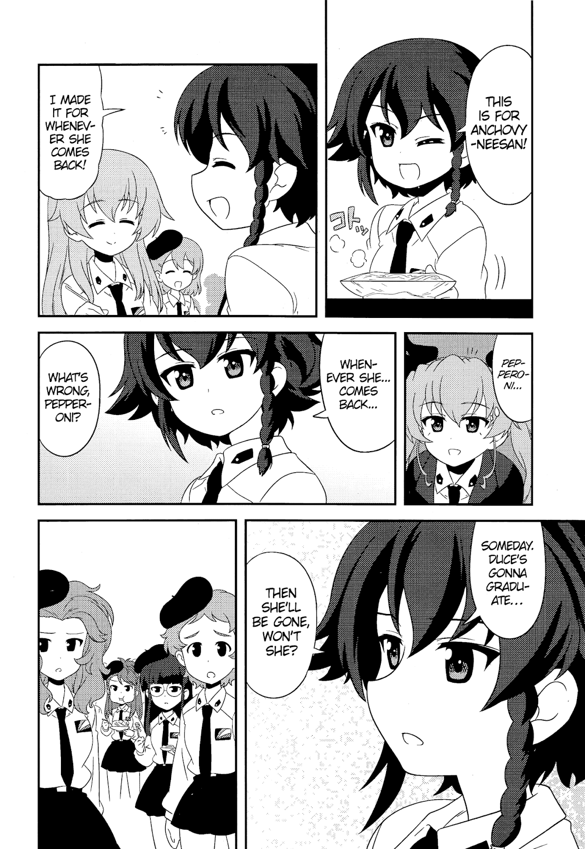 Girls & Panzer - Motto Love Love Sakusen desu! Chapter 44 page 8 - Chapter 44: It's the Melancholy of Chiyomi Anzai