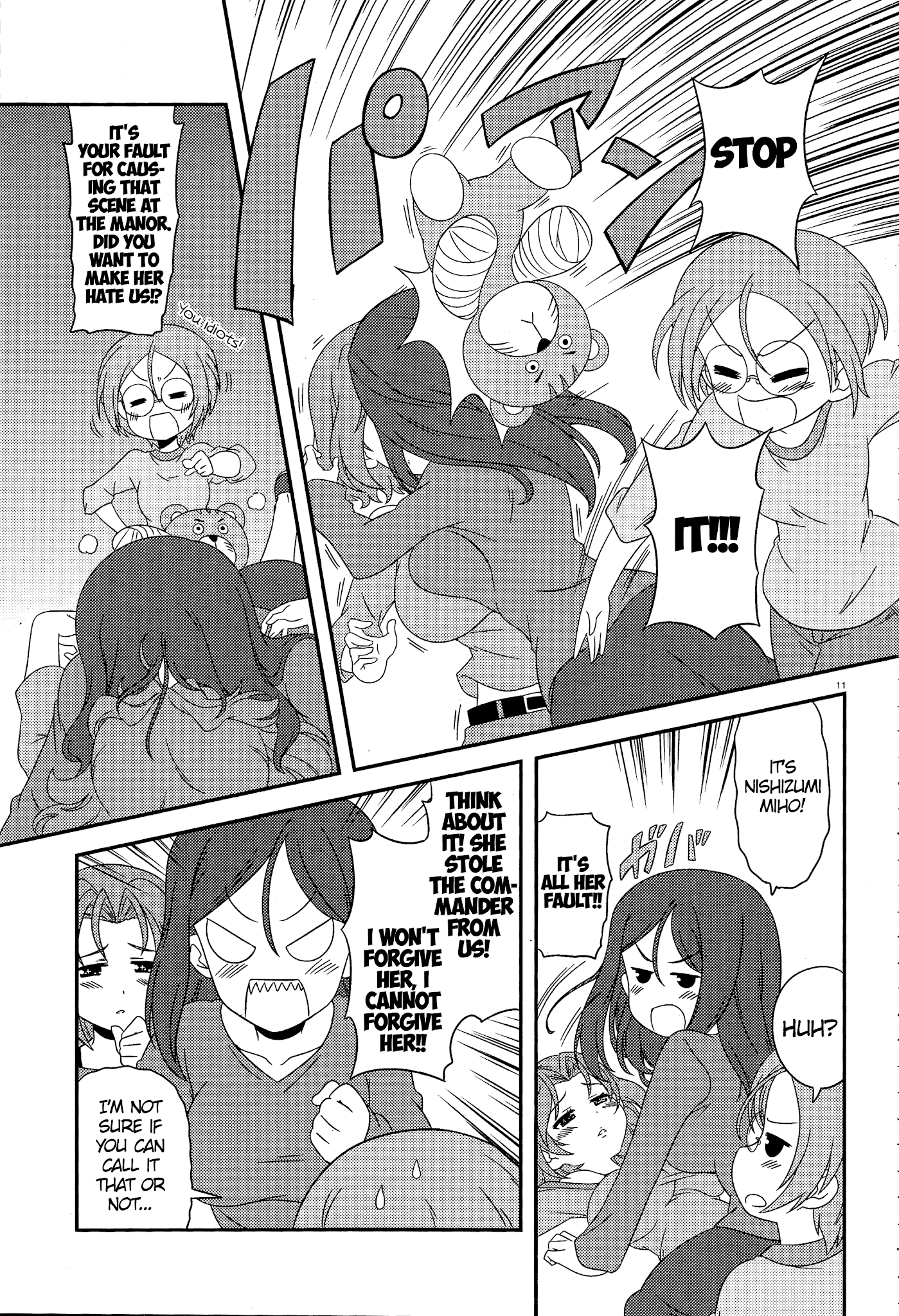 Girls & Panzer - Motto Love Love Sakusen desu! Chapter 45 page 10 - Chapter 45: It's the Crying Bermuda Attack!