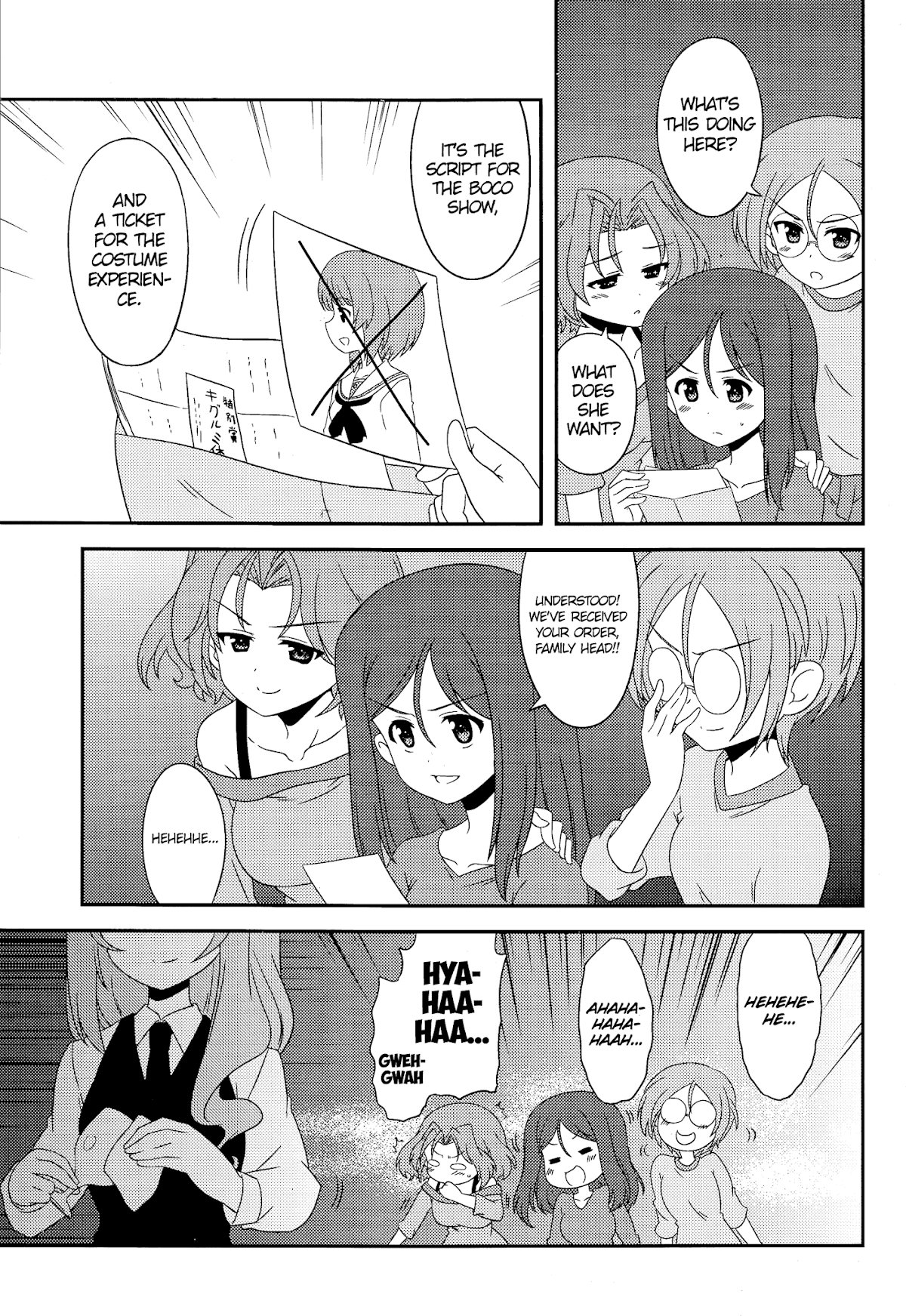 Girls & Panzer - Motto Love Love Sakusen desu! Chapter 45 page 12 - Chapter 45: It's the Crying Bermuda Attack!