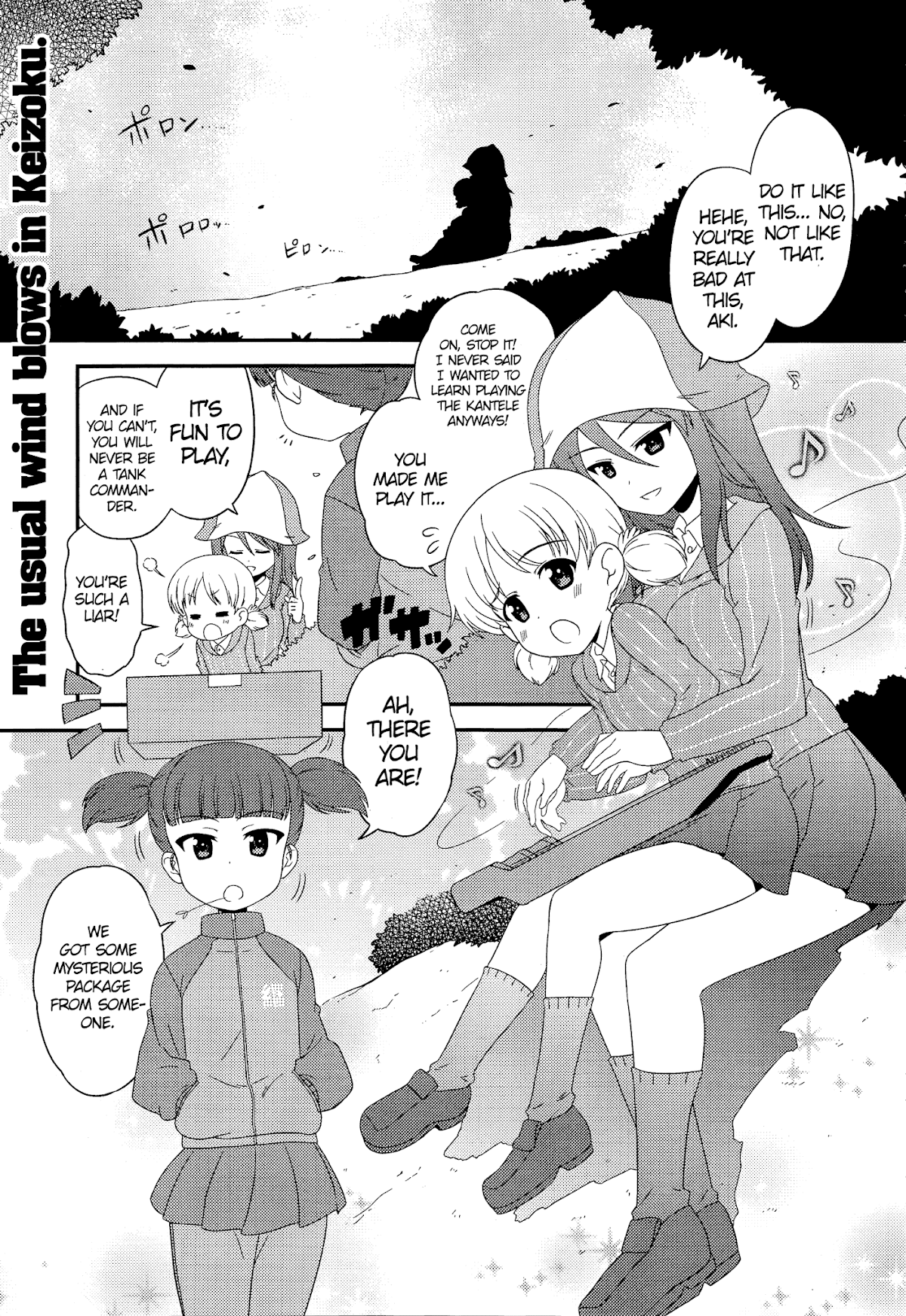Girls & Panzer - Motto Love Love Sakusen desu! Chapter 46 page 1 - Chapter 46: It's Darjeeling's package!