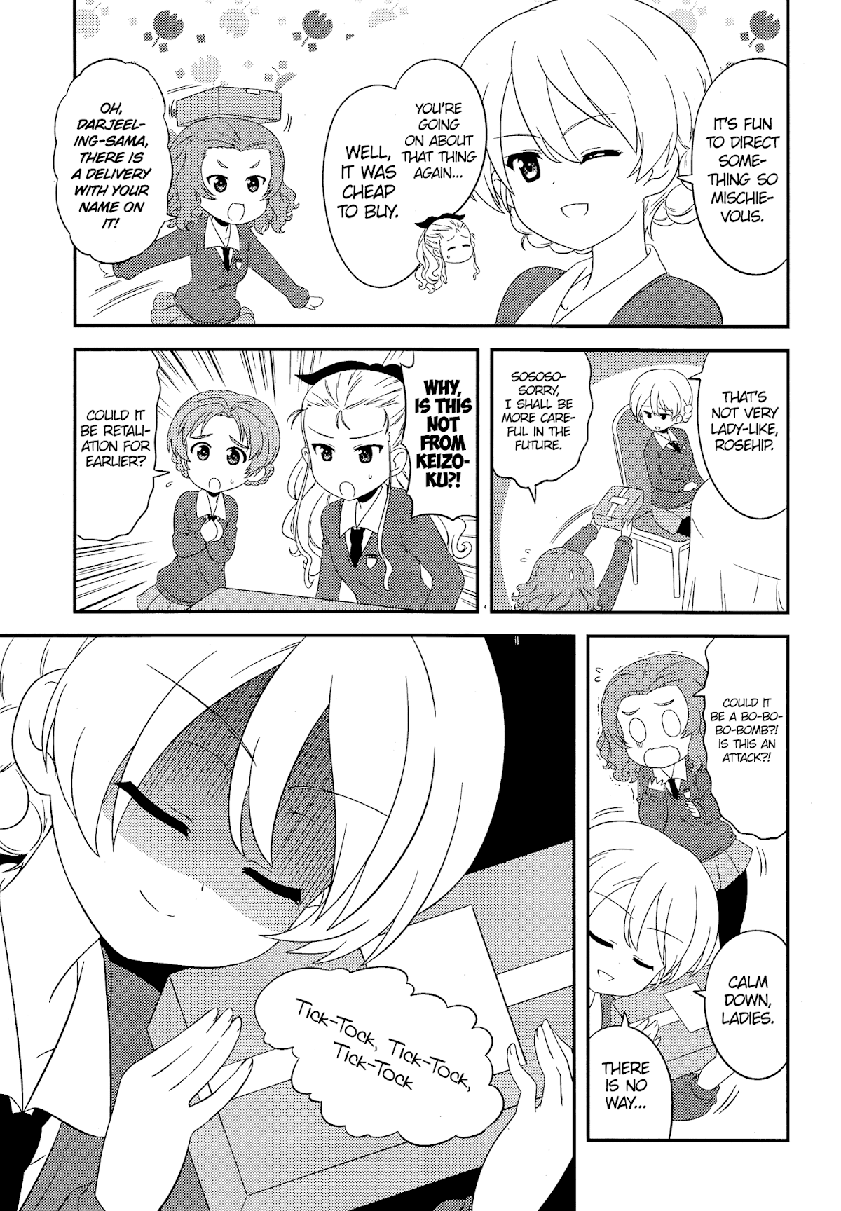 Girls & Panzer - Motto Love Love Sakusen desu! Chapter 46 page 15 - Chapter 46: It's Darjeeling's package!
