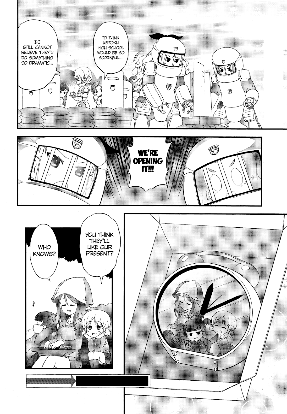 Girls & Panzer - Motto Love Love Sakusen desu! Chapter 46 page 16 - Chapter 46: It's Darjeeling's package!