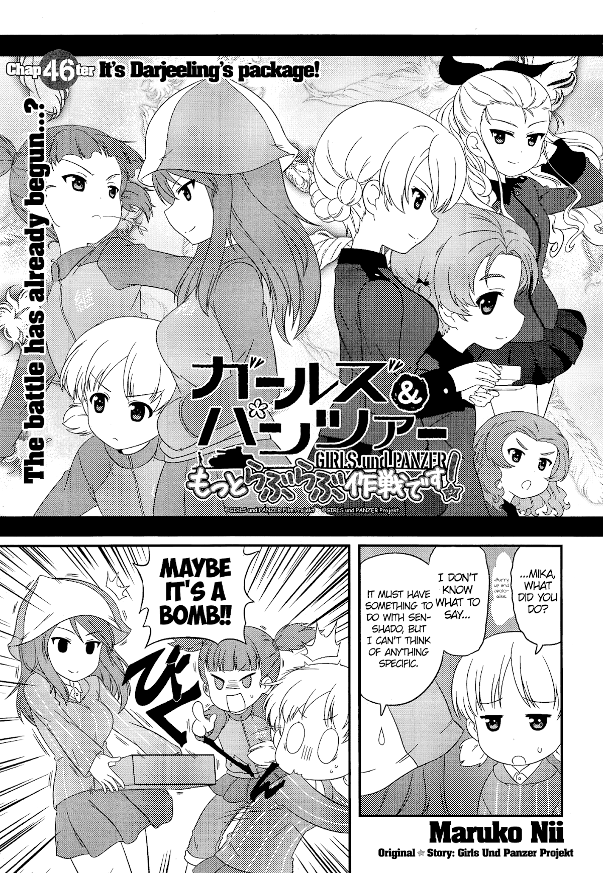 Girls & Panzer - Motto Love Love Sakusen desu! Chapter 46 page 3 - Chapter 46: It's Darjeeling's package!