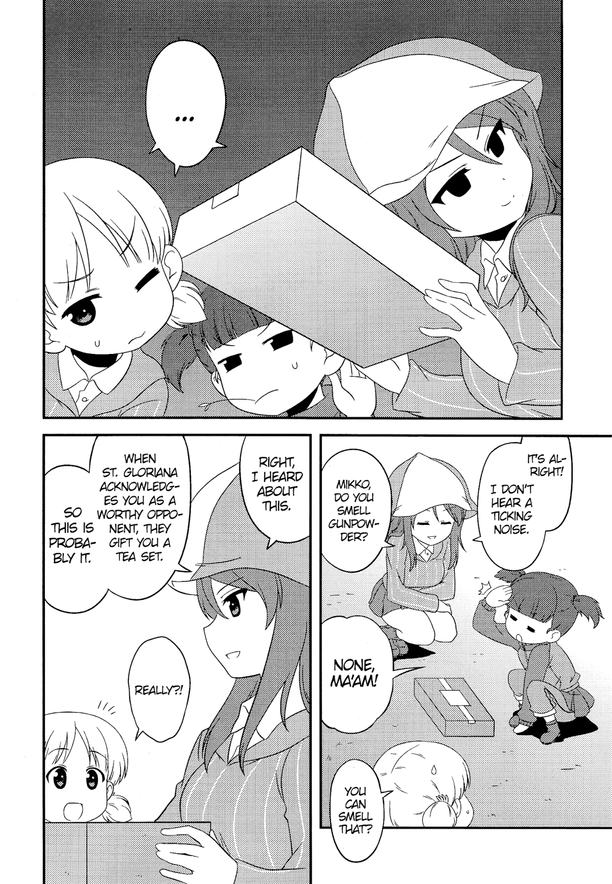 Girls & Panzer - Motto Love Love Sakusen desu! Chapter 46 page 4 - Chapter 46: It's Darjeeling's package!