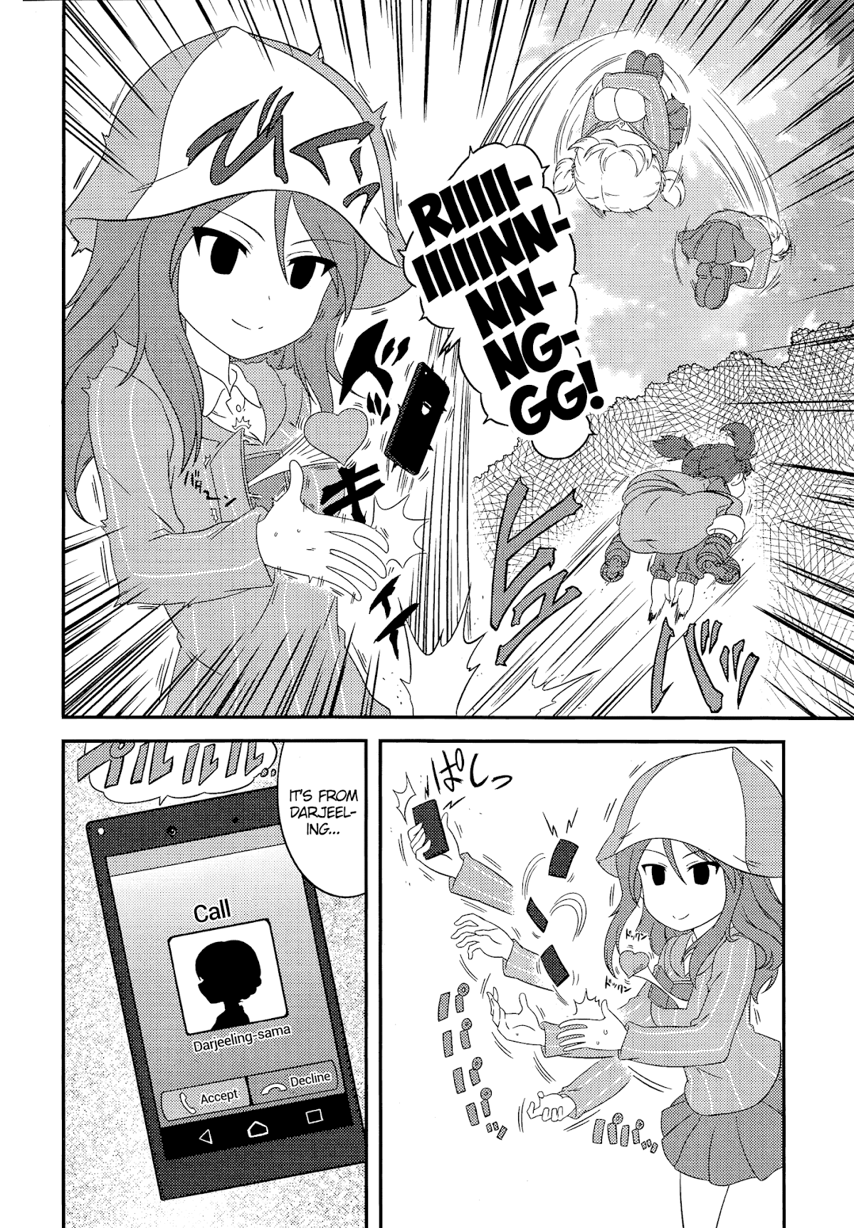 Girls & Panzer - Motto Love Love Sakusen desu! Chapter 46 page 6 - Chapter 46: It's Darjeeling's package!