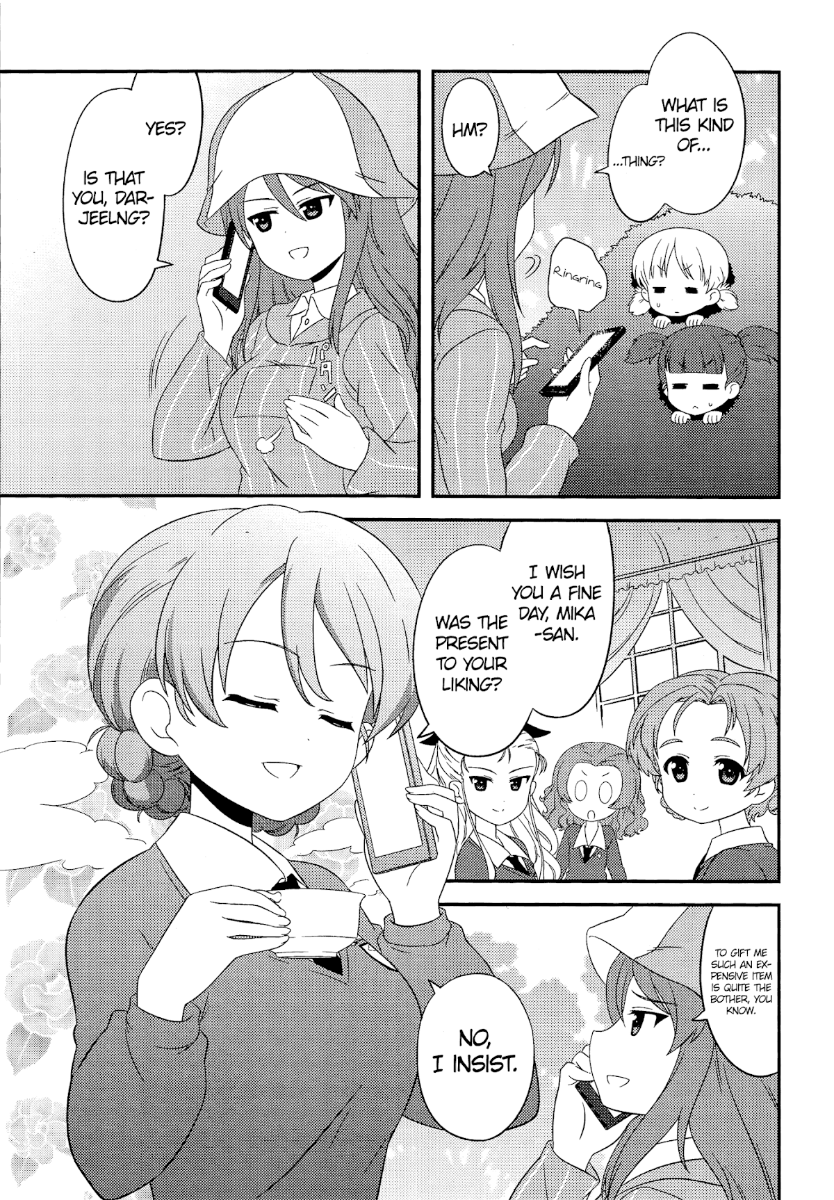 Girls & Panzer - Motto Love Love Sakusen desu! Chapter 46 page 7 - Chapter 46: It's Darjeeling's package!