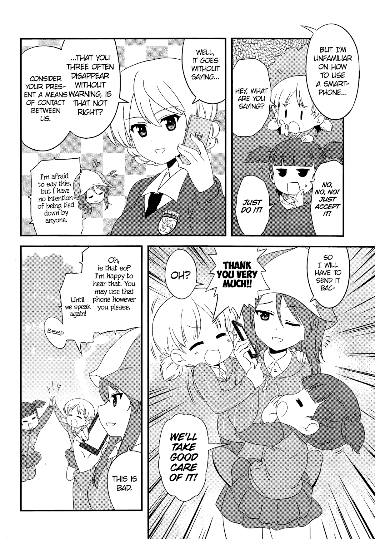 Girls & Panzer - Motto Love Love Sakusen desu! Chapter 46 page 8 - Chapter 46: It's Darjeeling's package!