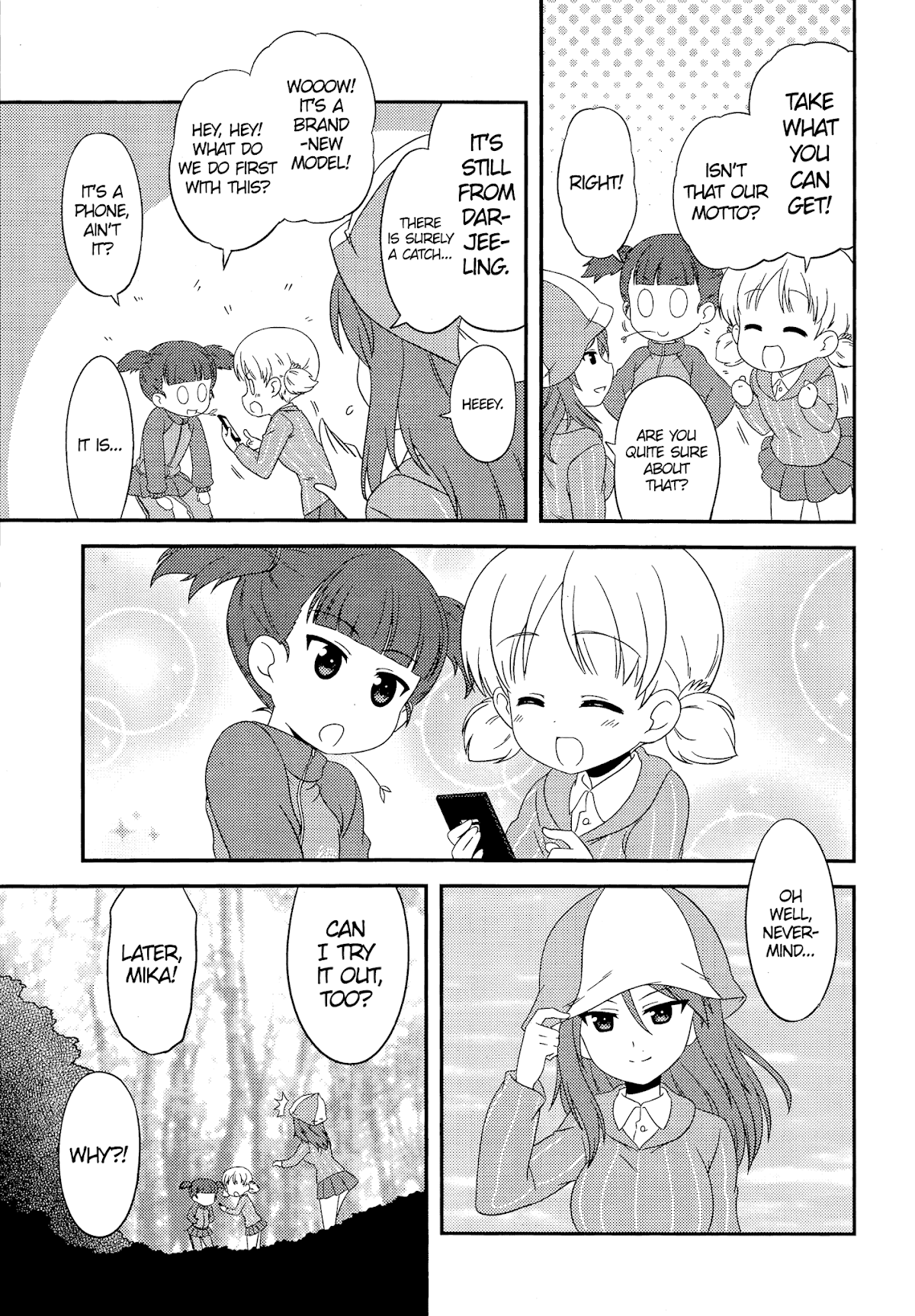 Girls & Panzer - Motto Love Love Sakusen desu! Chapter 46 page 9 - Chapter 46: It's Darjeeling's package!