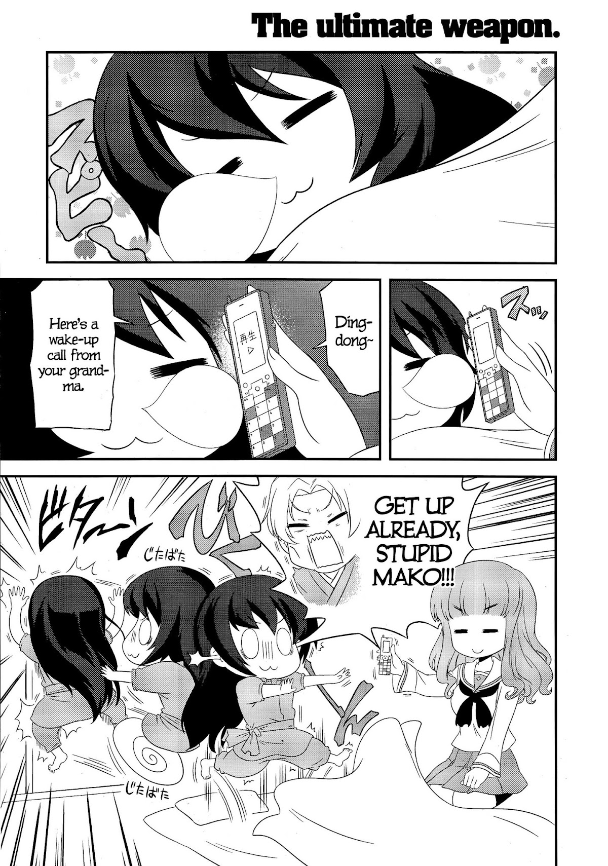 Girls & Panzer - Motto Love Love Sakusen desu! Chapter 47 page 1 - Chapter 47: It's being together with Grandma!