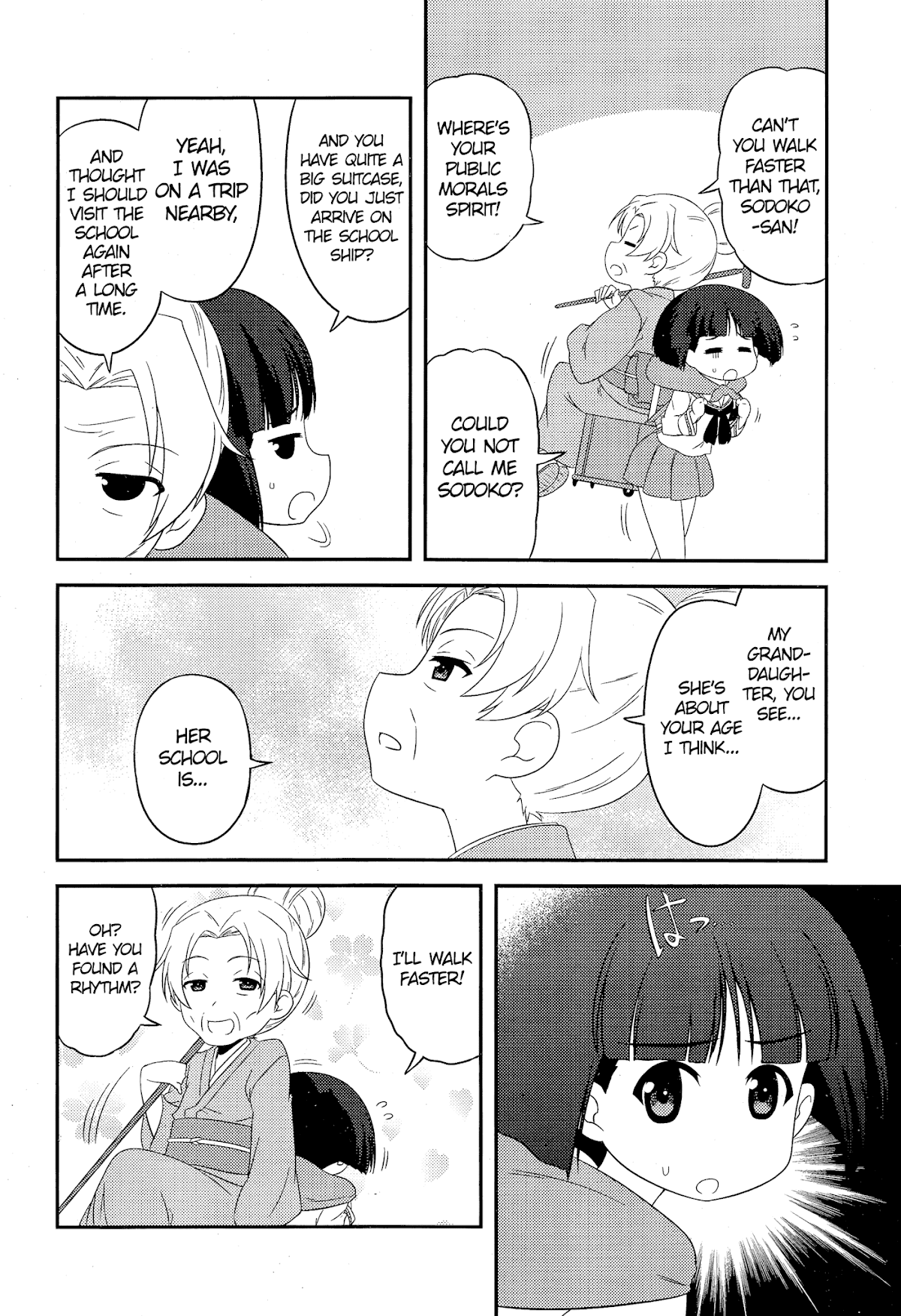 Girls & Panzer - Motto Love Love Sakusen desu! Chapter 47 page 10 - Chapter 47: It's being together with Grandma!
