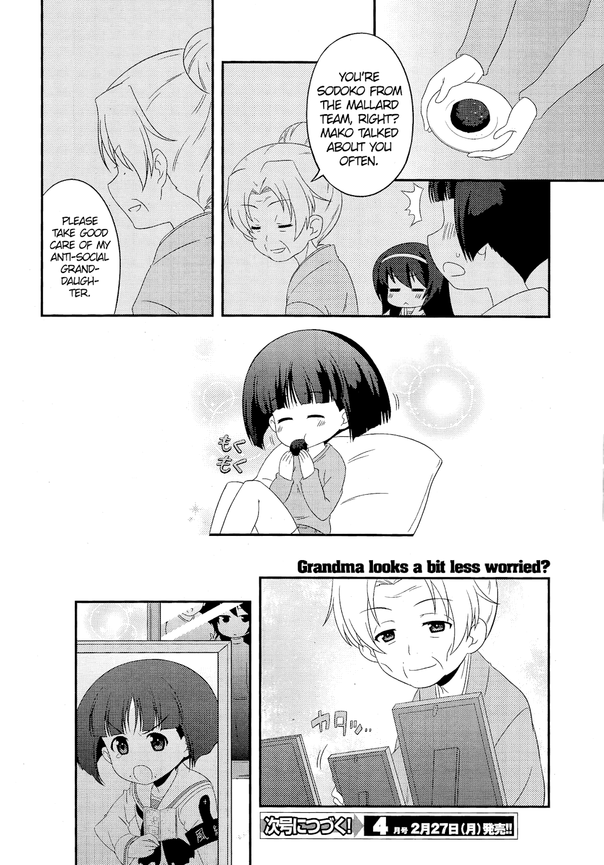Girls & Panzer - Motto Love Love Sakusen desu! Chapter 47 page 16 - Chapter 47: It's being together with Grandma!