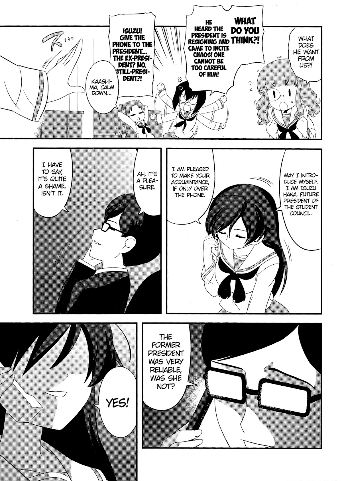 Girls & Panzer - Motto Love Love Sakusen desu! Chapter 48 page 11 - Chapter 48: It's the Isuzu Student Council!