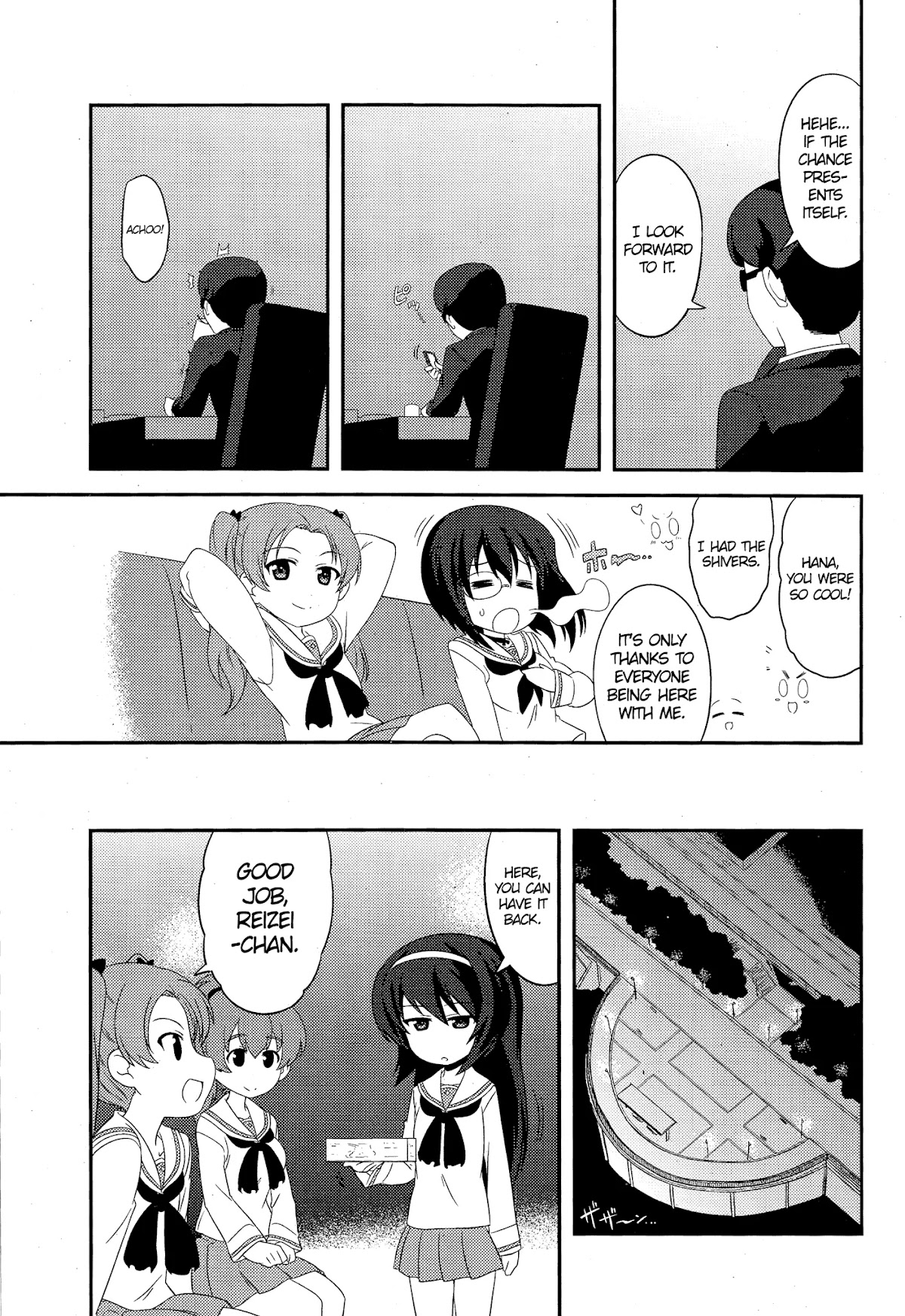 Girls & Panzer - Motto Love Love Sakusen desu! Chapter 48 page 13 - Chapter 48: It's the Isuzu Student Council!