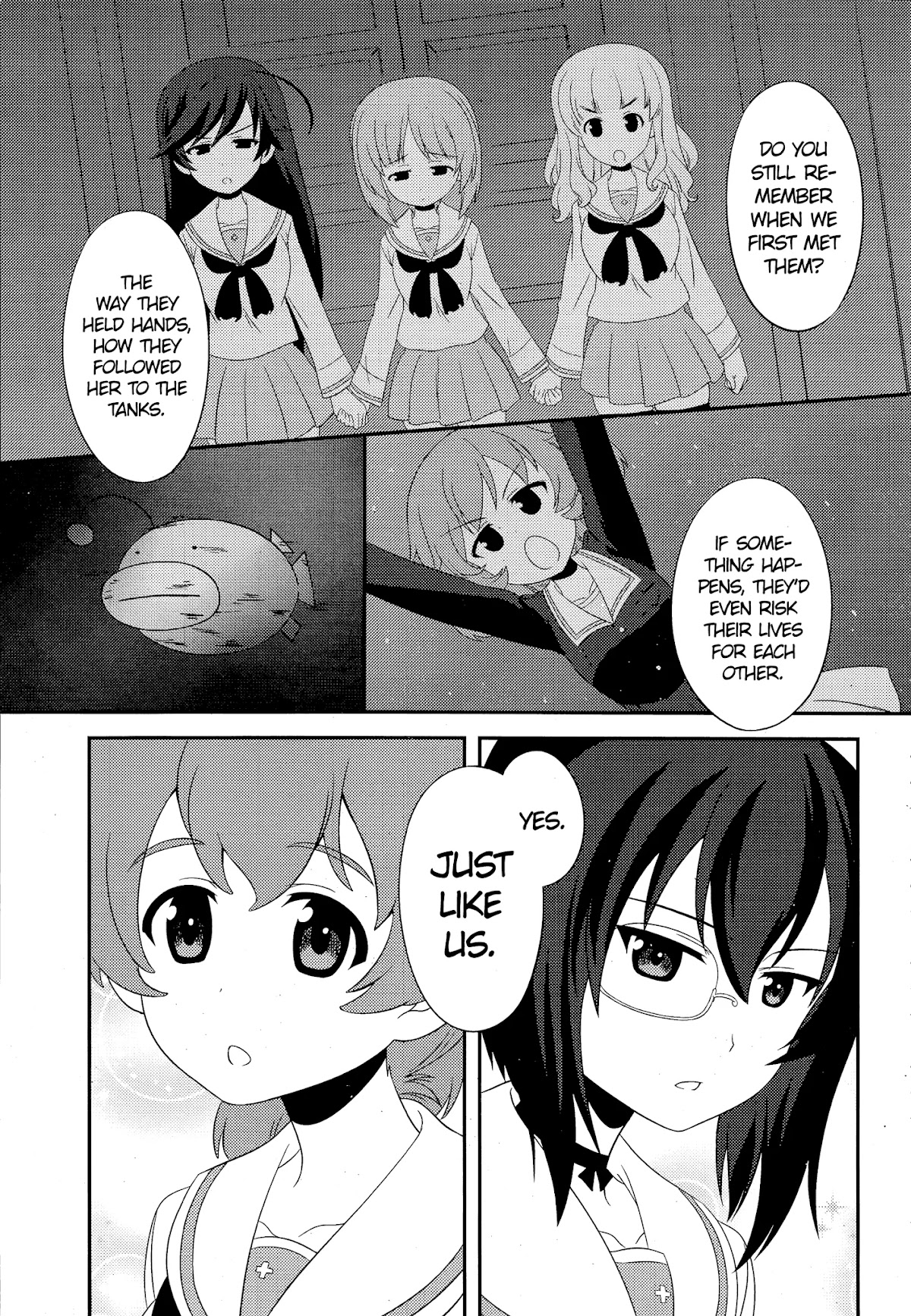 Girls & Panzer - Motto Love Love Sakusen desu! Chapter 48 page 15 - Chapter 48: It's the Isuzu Student Council!