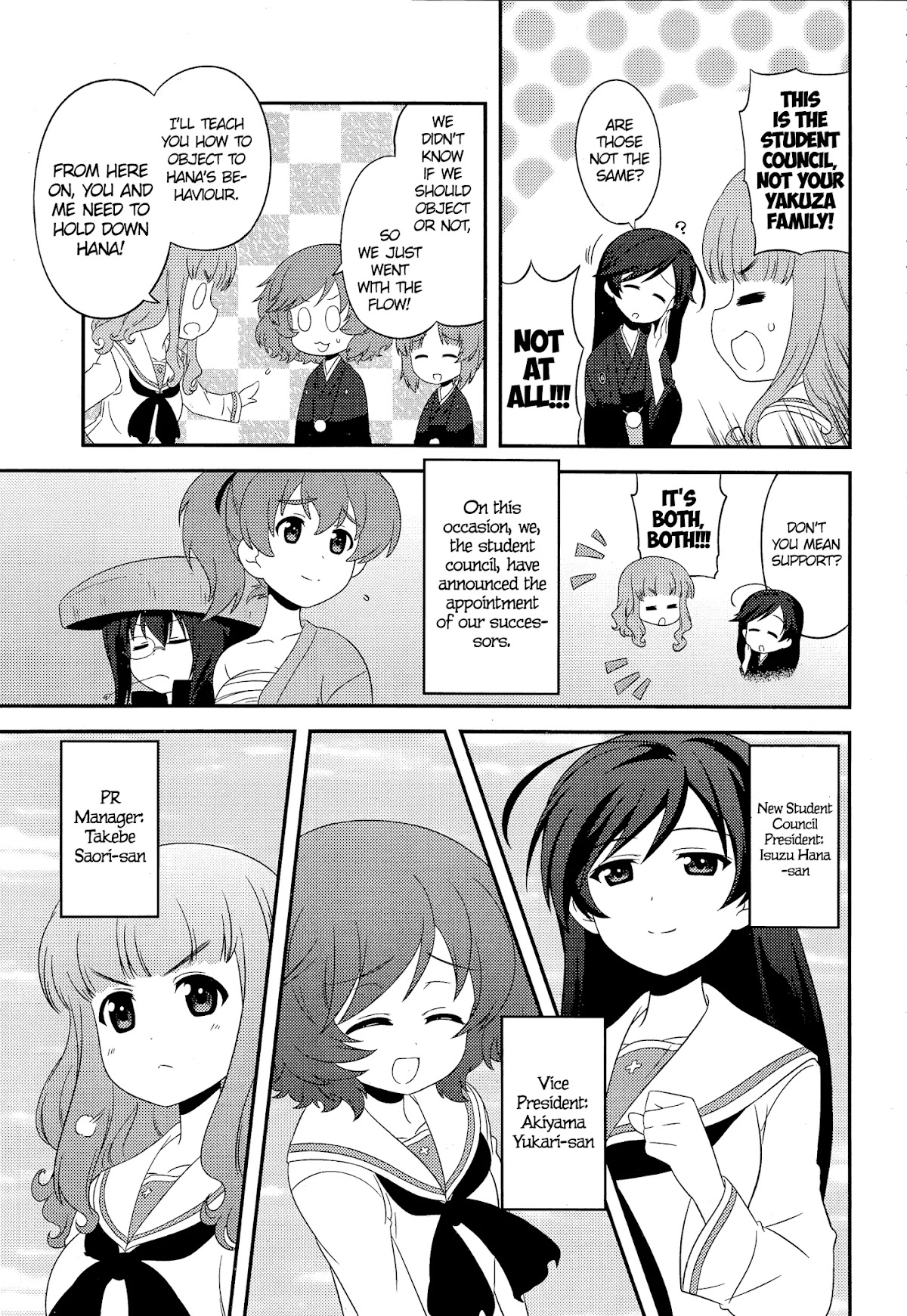 Girls & Panzer - Motto Love Love Sakusen desu! Chapter 48 page 3 - Chapter 48: It's the Isuzu Student Council!