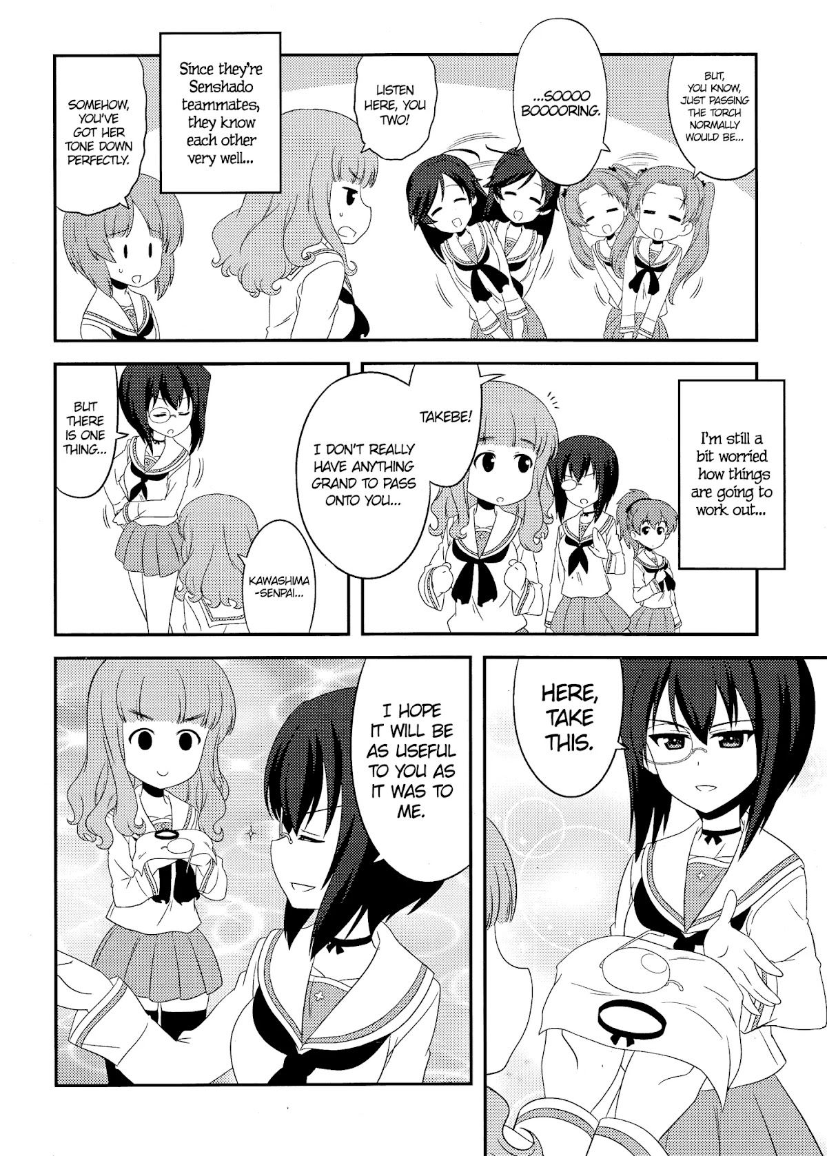 Girls & Panzer - Motto Love Love Sakusen desu! Chapter 48 page 4 - Chapter 48: It's the Isuzu Student Council!