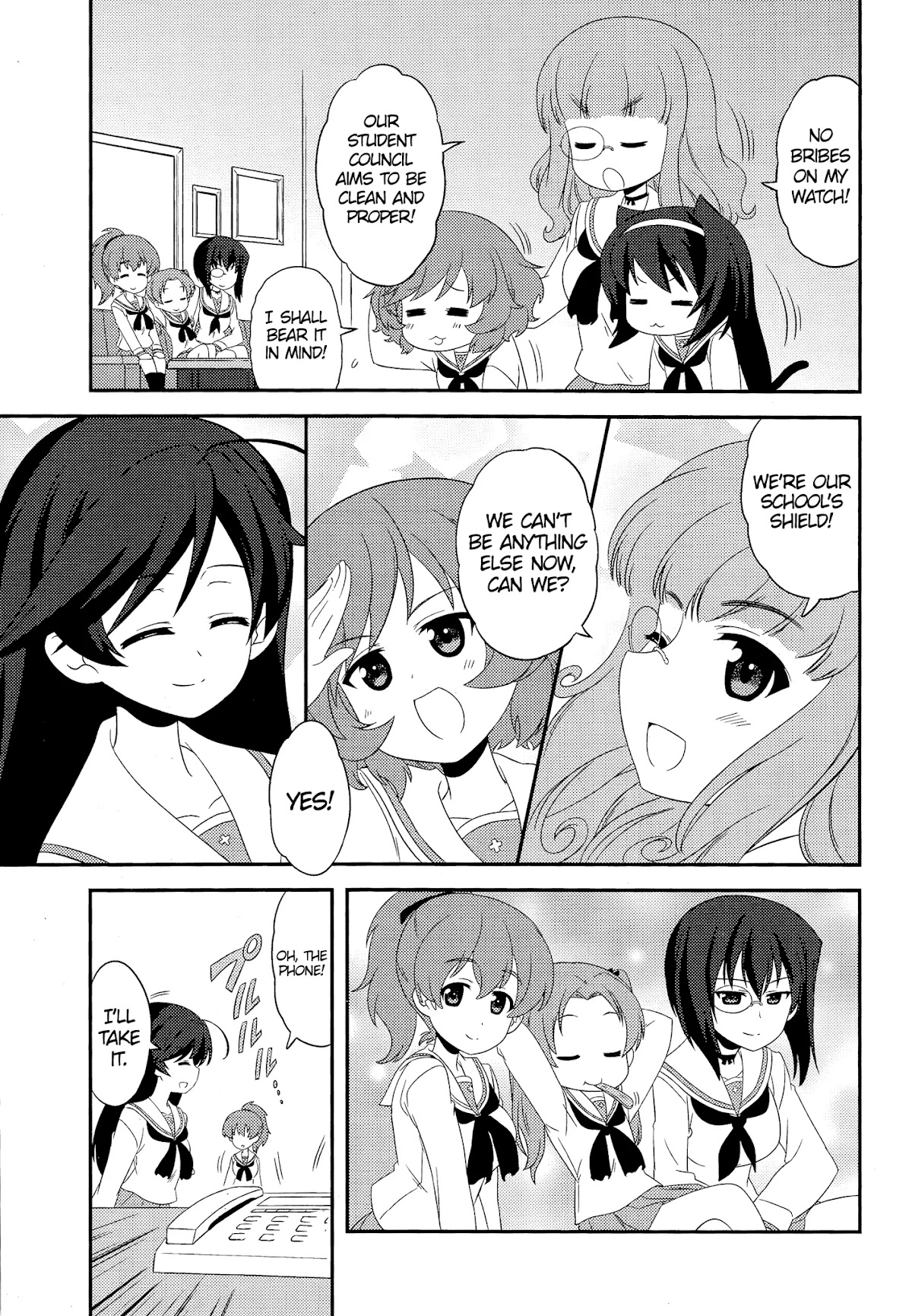 Girls & Panzer - Motto Love Love Sakusen desu! Chapter 48 page 9 - Chapter 48: It's the Isuzu Student Council!