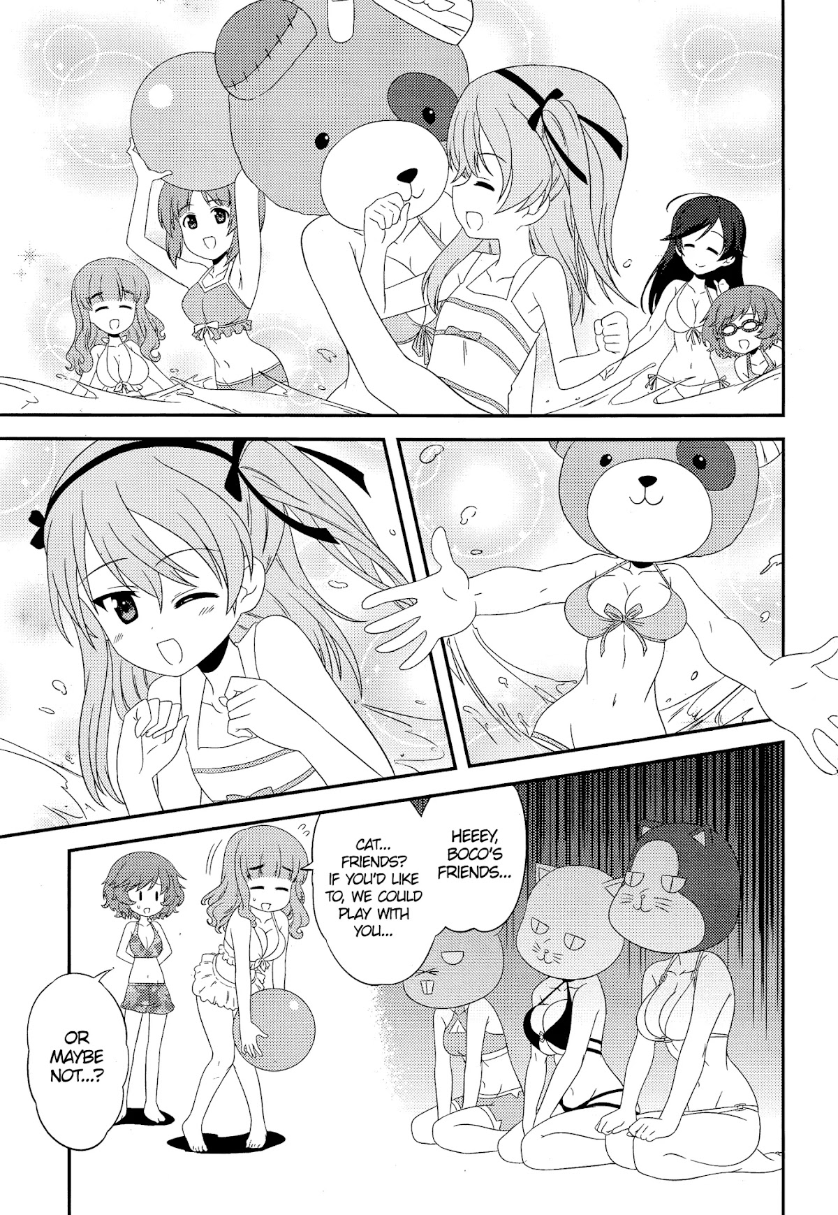 Girls & Panzer - Motto Love Love Sakusen desu! Chapter 49 page 13 - Chapter 49: It's the Boco Spa Resort!