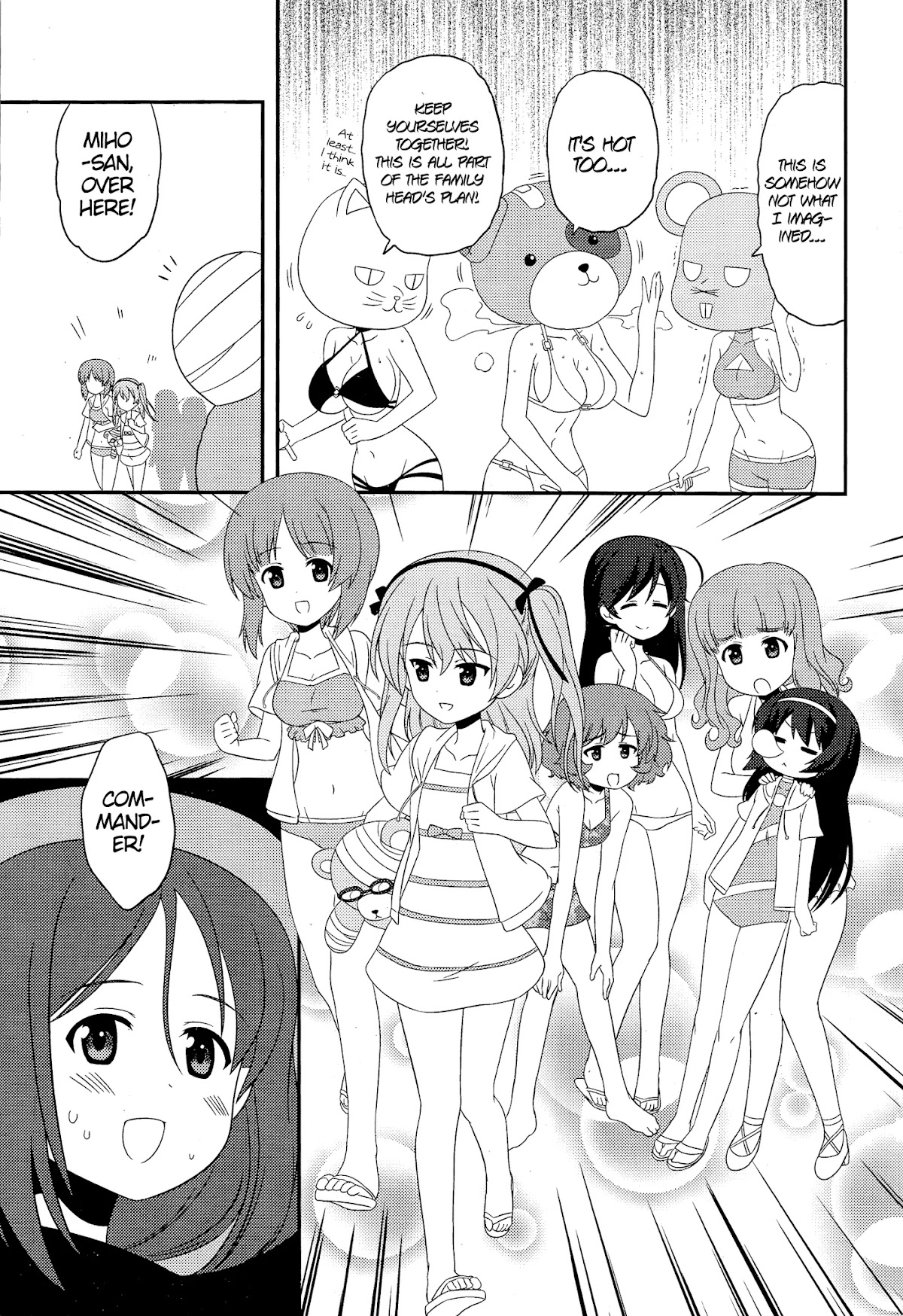 Girls & Panzer - Motto Love Love Sakusen desu! Chapter 49 page 3 - Chapter 49: It's the Boco Spa Resort!