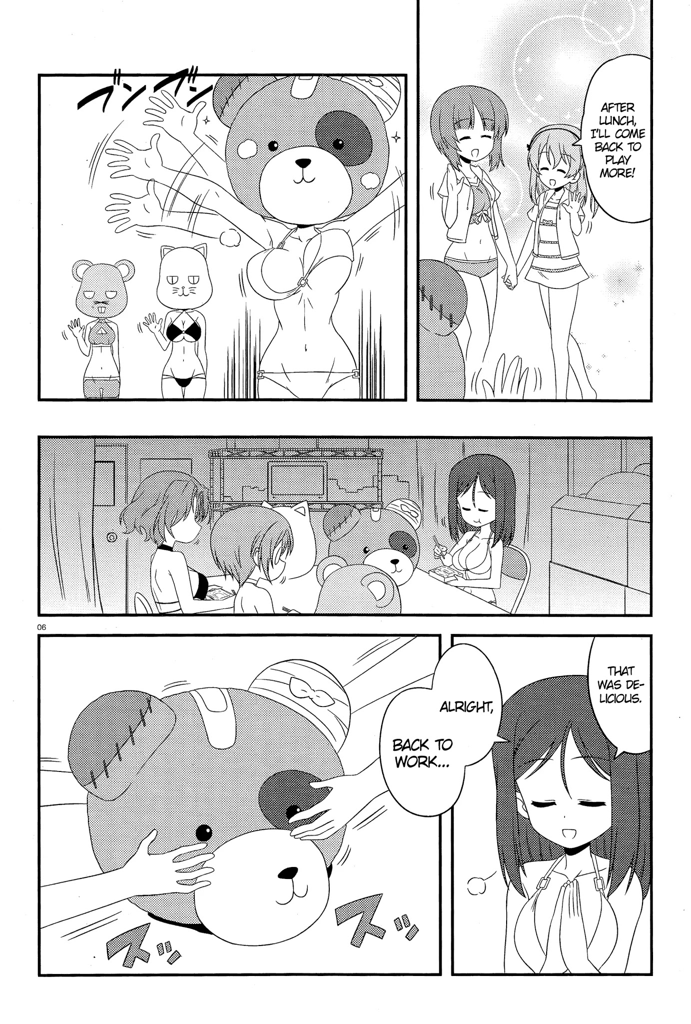 Girls & Panzer - Motto Love Love Sakusen desu! Chapter 49 page 6 - Chapter 49: It's the Boco Spa Resort!