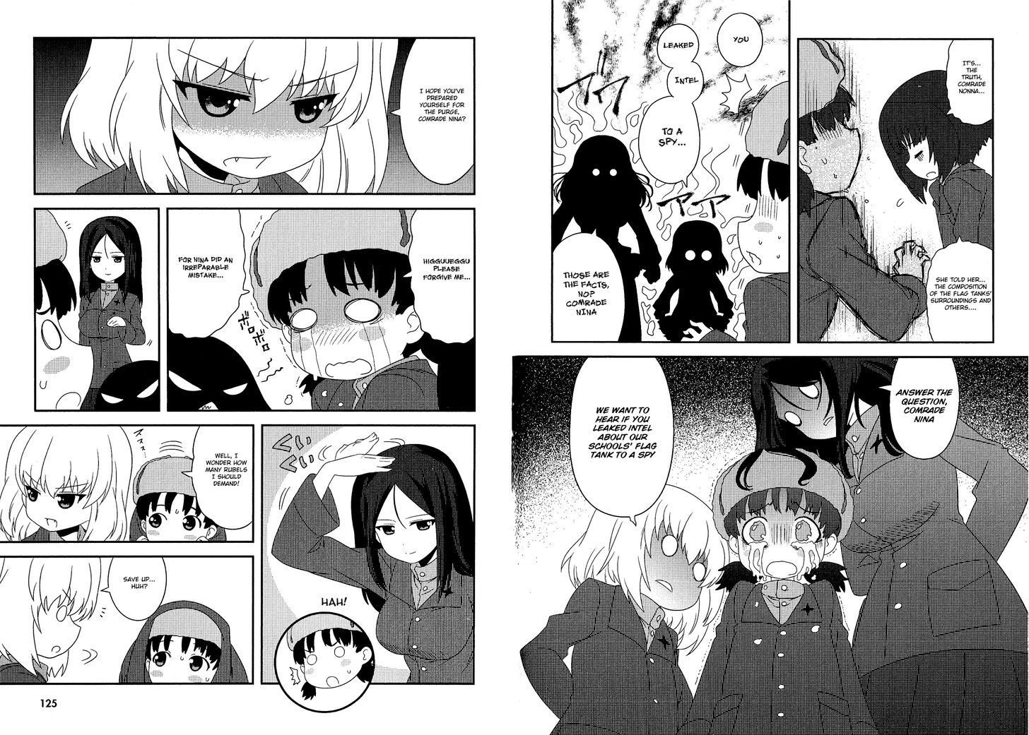 Girls & Panzer - Motto Love Love Sakusen desu! Chapter 5.2 page 3 - Chapter 5.2 : Omake 2 - It's the Melancholy of Nina!