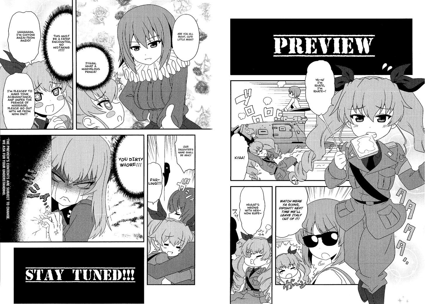 Girls & Panzer - Motto Love Love Sakusen desu! Chapter 5.2 page 6 - Chapter 5.2 : Omake 2 - It's the Melancholy of Nina!