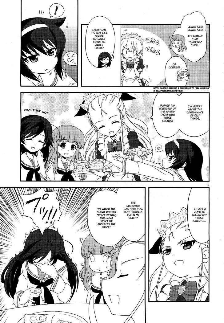 Girls & Panzer - Motto Love Love Sakusen desu! Chapter 5 page 19 - Chapter 5 : It's The Teatime of Gloriana!