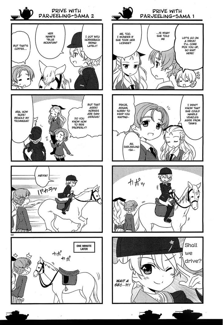 Girls & Panzer - Motto Love Love Sakusen desu! Chapter 5 page 2 - Chapter 5 : It's The Teatime of Gloriana!
