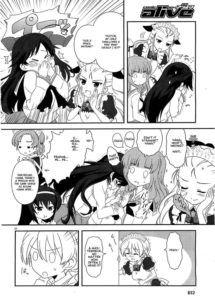 Girls & Panzer - Motto Love Love Sakusen desu! Chapter 5 page 20 - Chapter 5 : It's The Teatime of Gloriana!