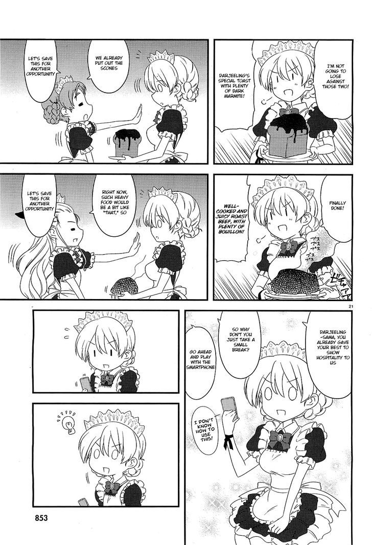 Girls & Panzer - Motto Love Love Sakusen desu! Chapter 5 page 21 - Chapter 5 : It's The Teatime of Gloriana!