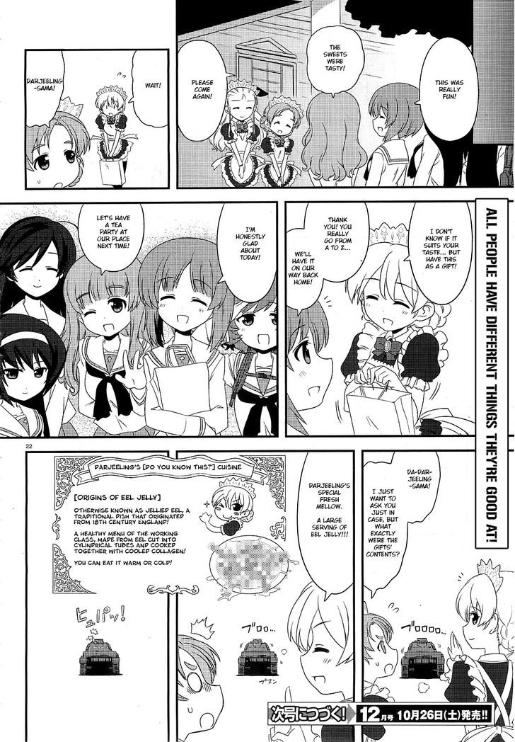 Girls & Panzer - Motto Love Love Sakusen desu! Chapter 5 page 22 - Chapter 5 : It's The Teatime of Gloriana!