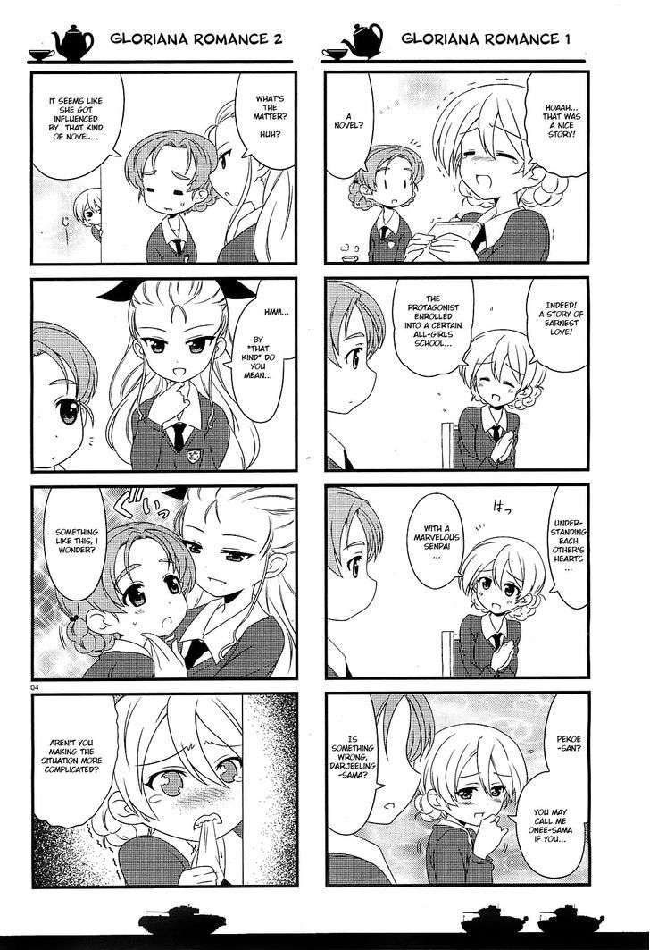 Girls & Panzer - Motto Love Love Sakusen desu! Chapter 5 page 4 - Chapter 5 : It's The Teatime of Gloriana!