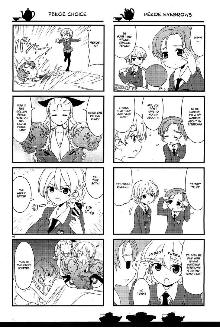 Girls & Panzer - Motto Love Love Sakusen desu! Chapter 5 page 6 - Chapter 5 : It's The Teatime of Gloriana!