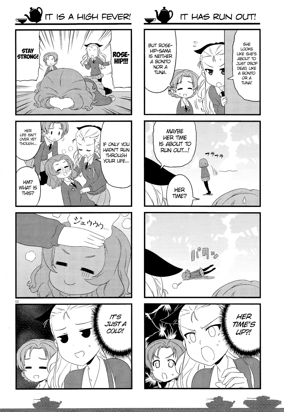 Girls & Panzer - Motto Love Love Sakusen desu! Chapter 50 page 2 - Chapter 50: It is the Passion of Rosehip!