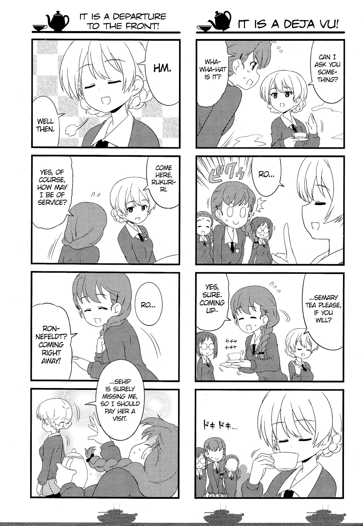 Girls & Panzer - Motto Love Love Sakusen desu! Chapter 50 page 5 - Chapter 50: It is the Passion of Rosehip!