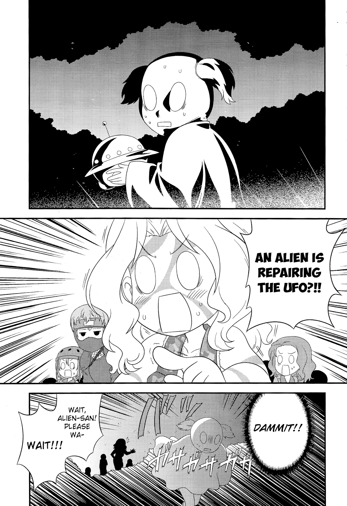 Girls & Panzer - Motto Love Love Sakusen desu! Chapter 51 page 11 - Chapter 51: It's a close encounter of the third kind!