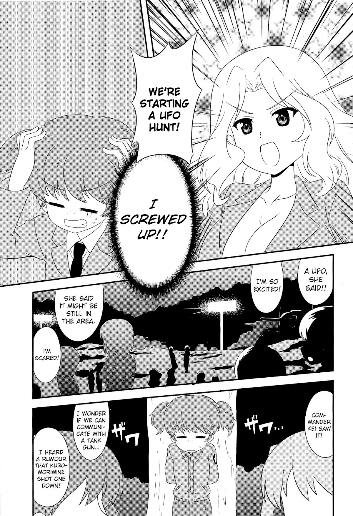 Girls & Panzer - Motto Love Love Sakusen desu! Chapter 51 page 5 - Chapter 51: It's a close encounter of the third kind!