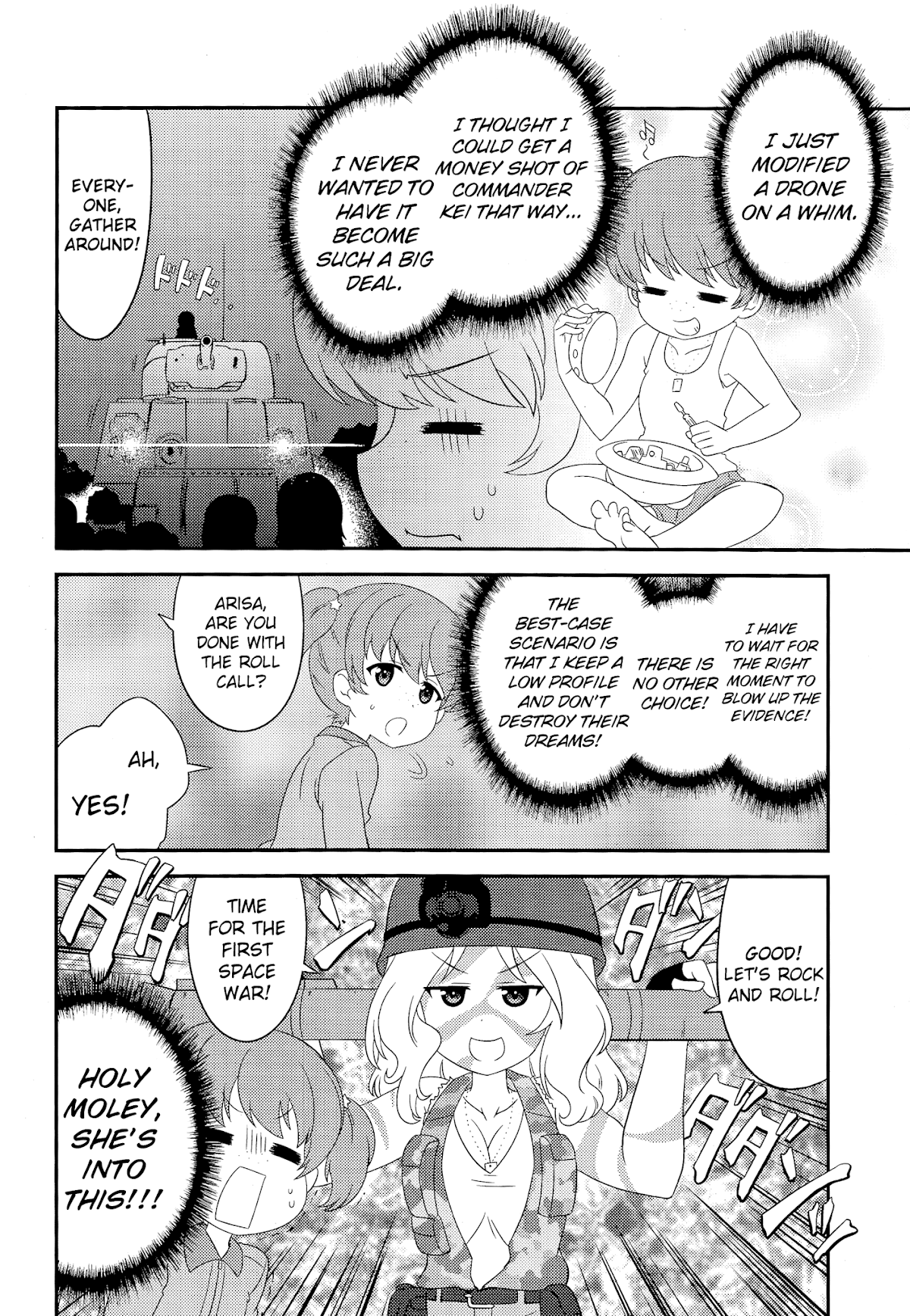 Girls & Panzer - Motto Love Love Sakusen desu! Chapter 51 page 6 - Chapter 51: It's a close encounter of the third kind!