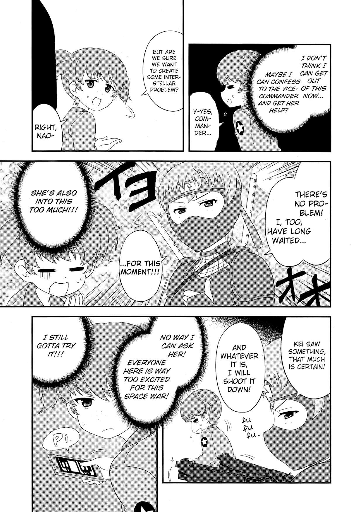 Girls & Panzer - Motto Love Love Sakusen desu! Chapter 51 page 7 - Chapter 51: It's a close encounter of the third kind!