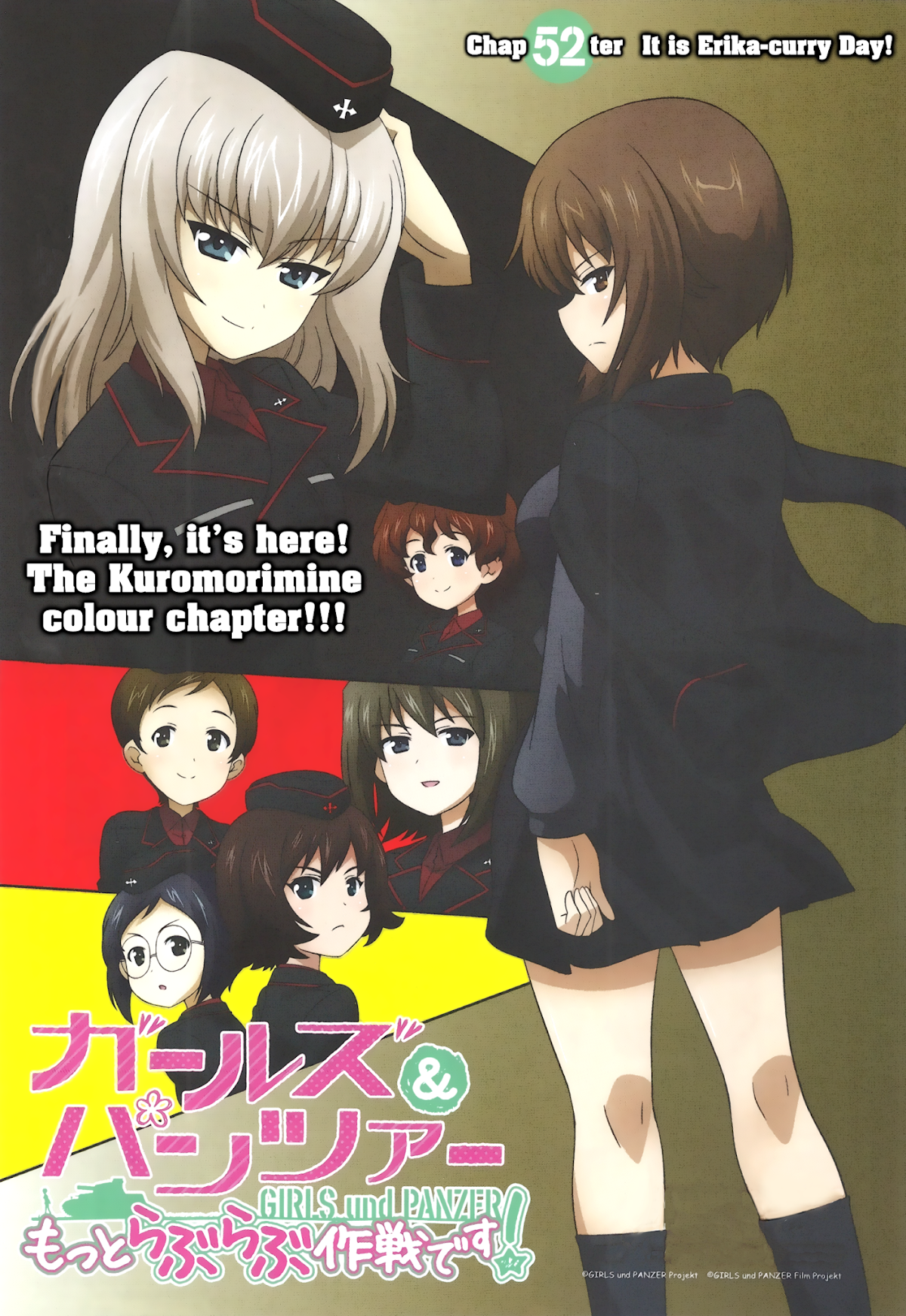 Girls & Panzer - Motto Love Love Sakusen desu! Chapter 52 page 3 - Chapter 52: It is Erika-curry Day! & It's Kuromorimine's Big Break!