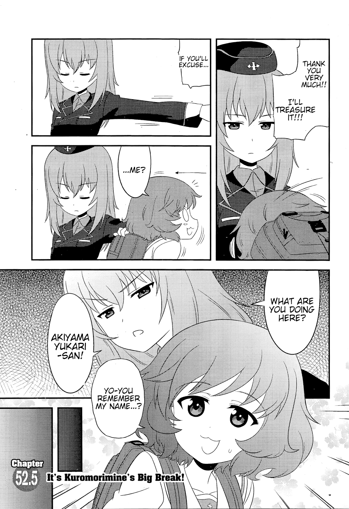 Girls & Panzer - Motto Love Love Sakusen desu! Chapter 52 page 7 - Chapter 52: It is Erika-curry Day! & It's Kuromorimine's Big Break!